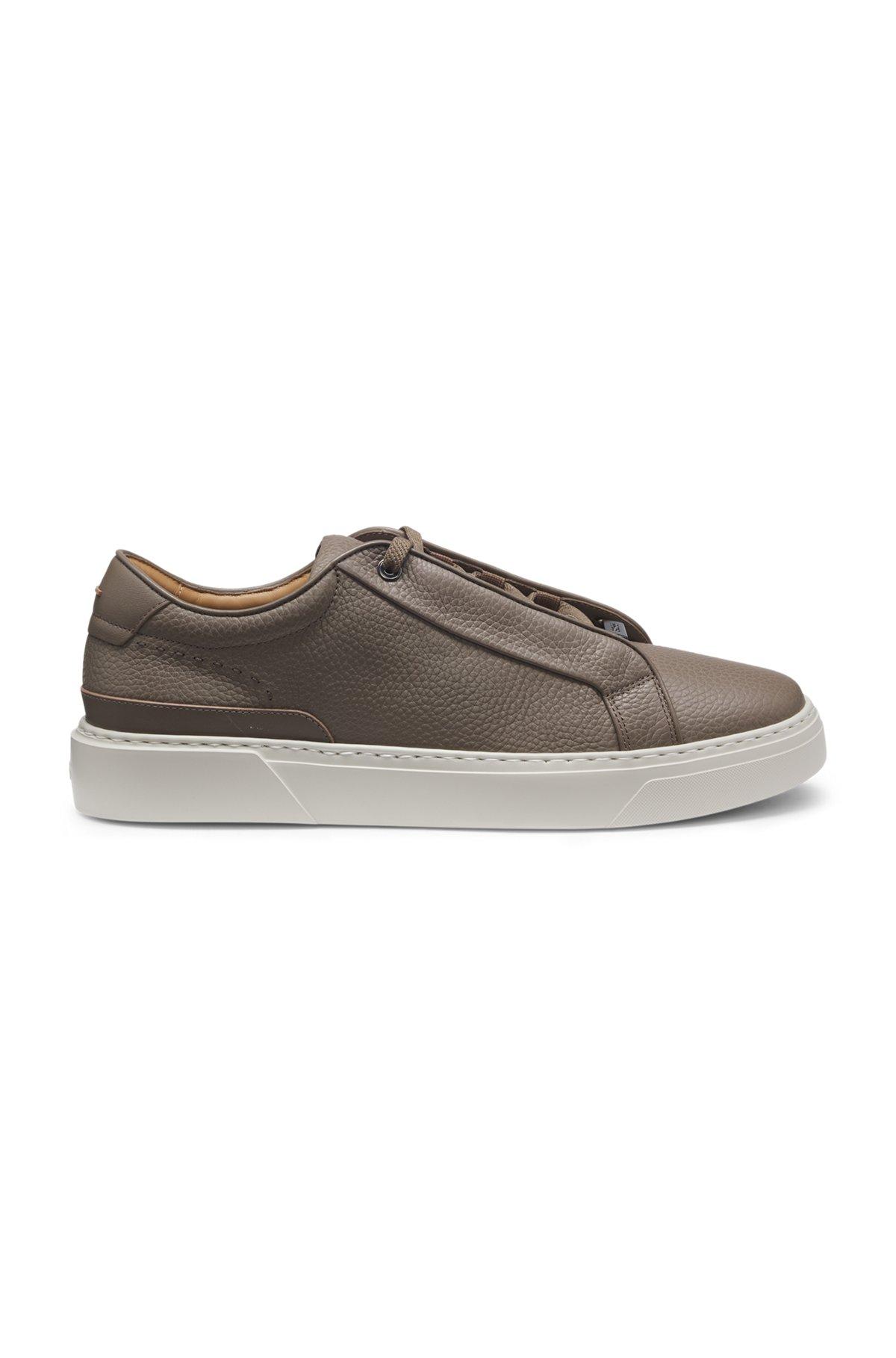 Mens Deerskin Triple Stitch Sneakers Product Image