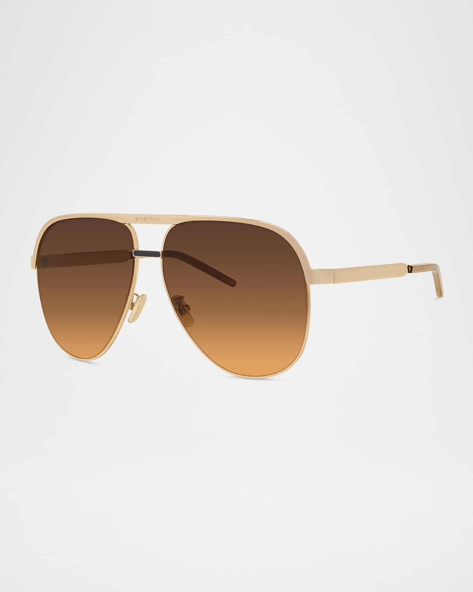 GV40117UW Aviator Metal Sunglasses Product Image