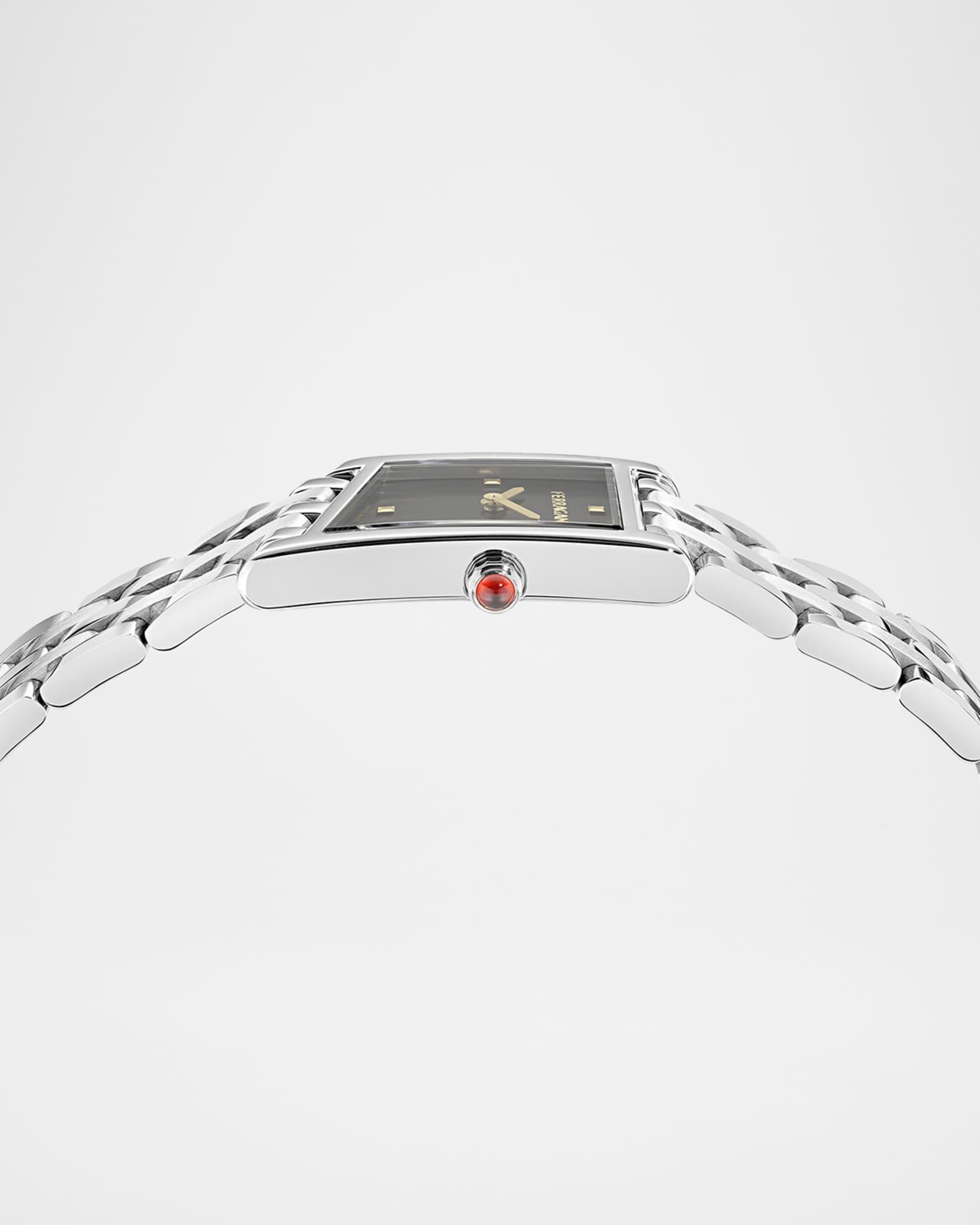 Ferragamo Asymetrique 22X36MM Stainless Steel Bracelet Watch Product Image