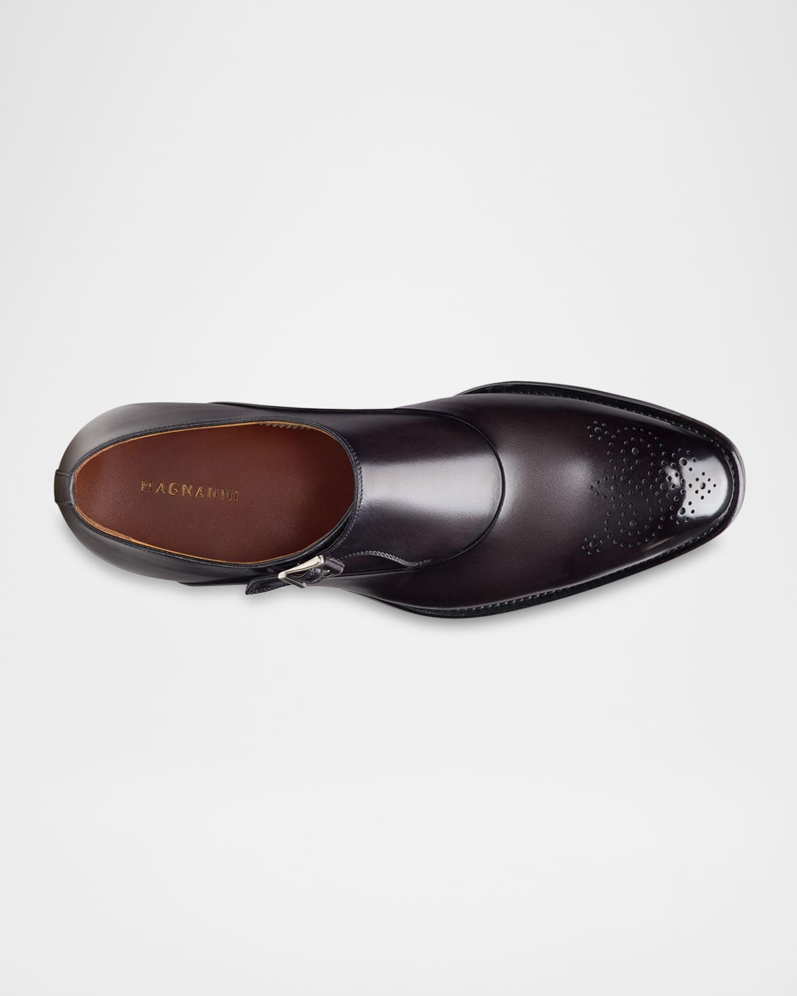 Men's Orlay Brogue Leather Monk Strap Loafers Product Image