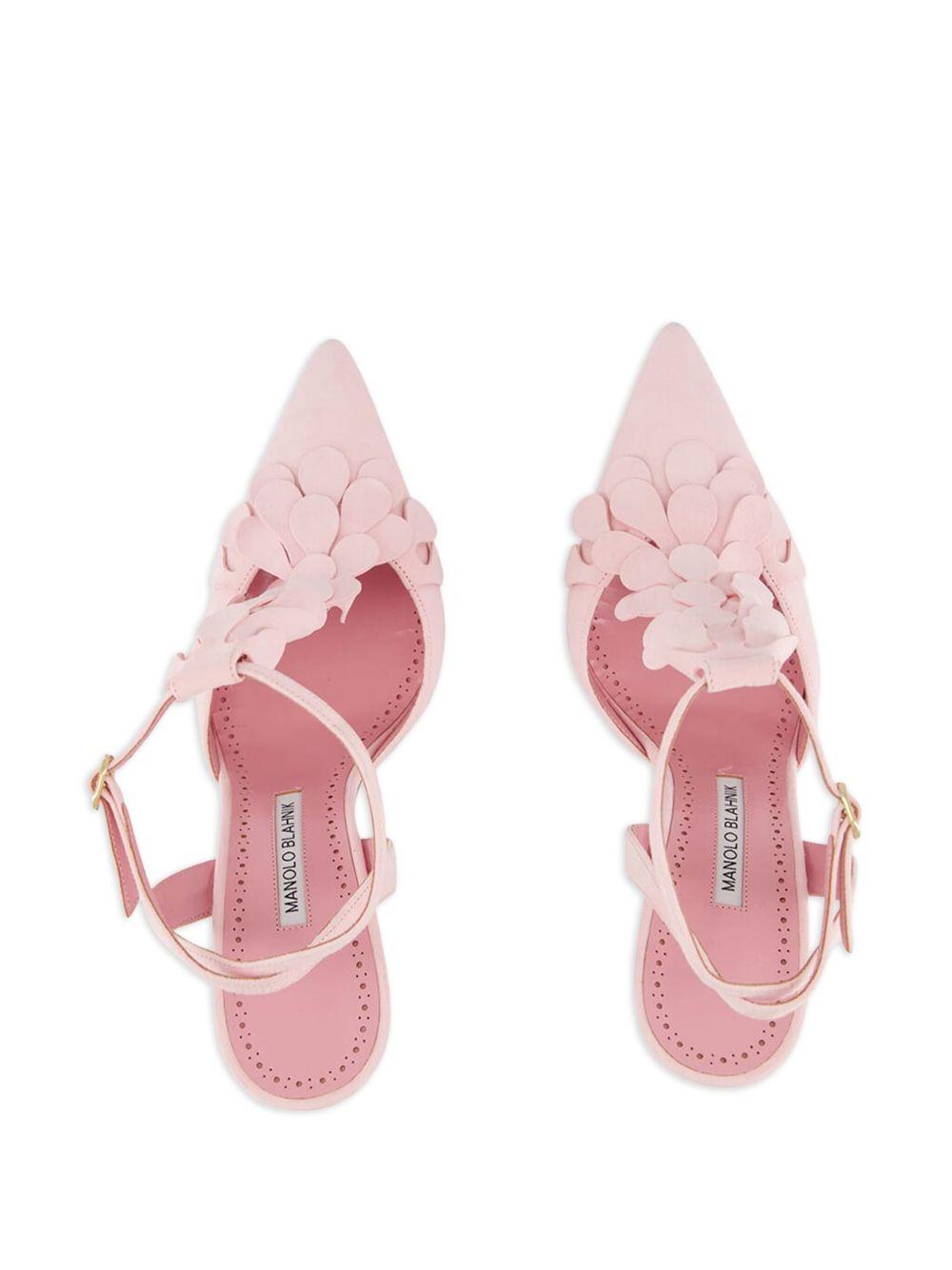 105mm Marwam petal-embellished pumps Product Image