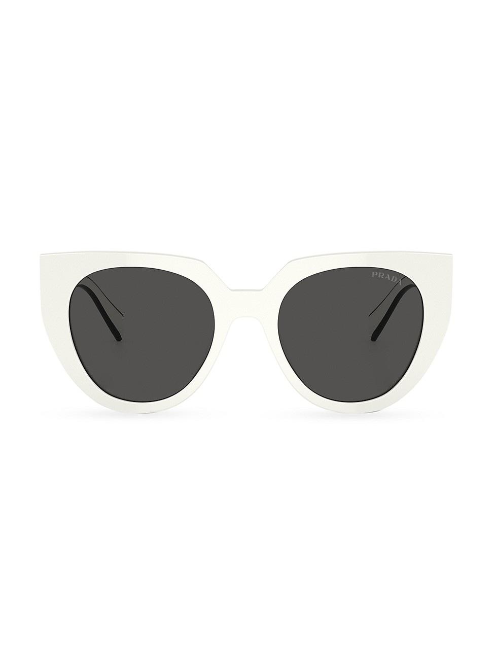Prada Womens PR 14WS 52mm Tortoise Cat Eye Sunglasses Product Image