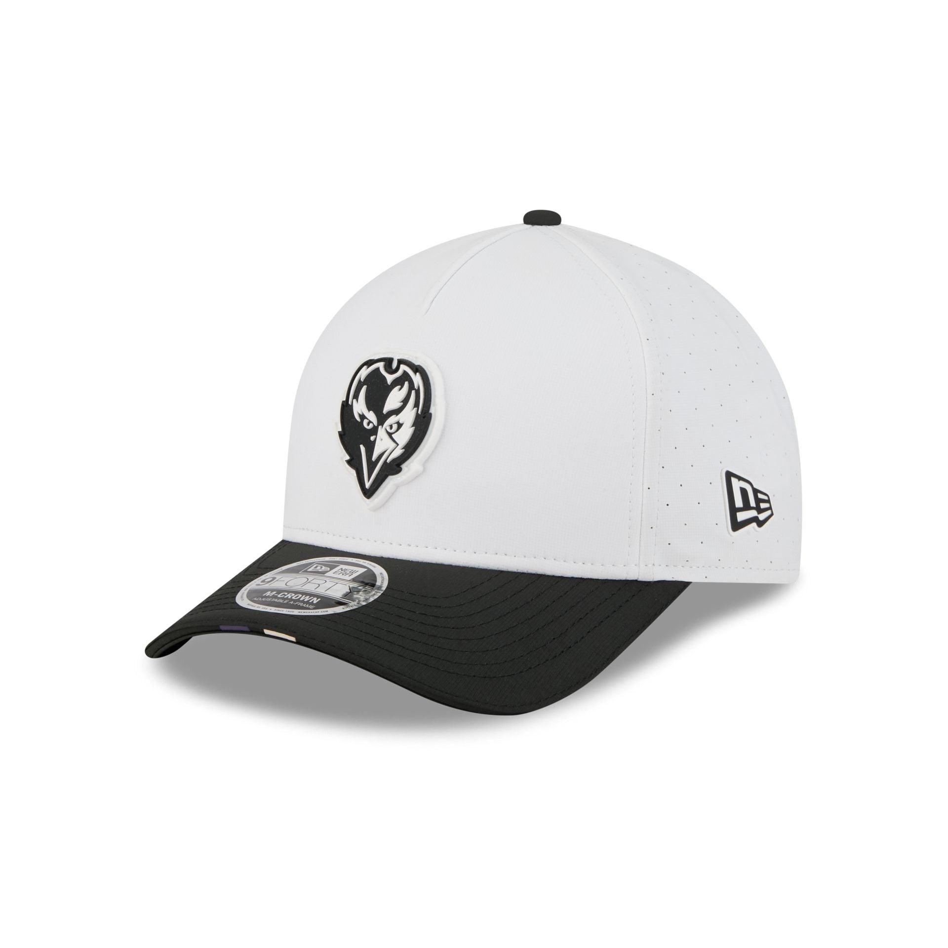 Baltimore Ravens 2025 Training 9FORTY M-Crown A-Frame Snapback Hat Male Product Image