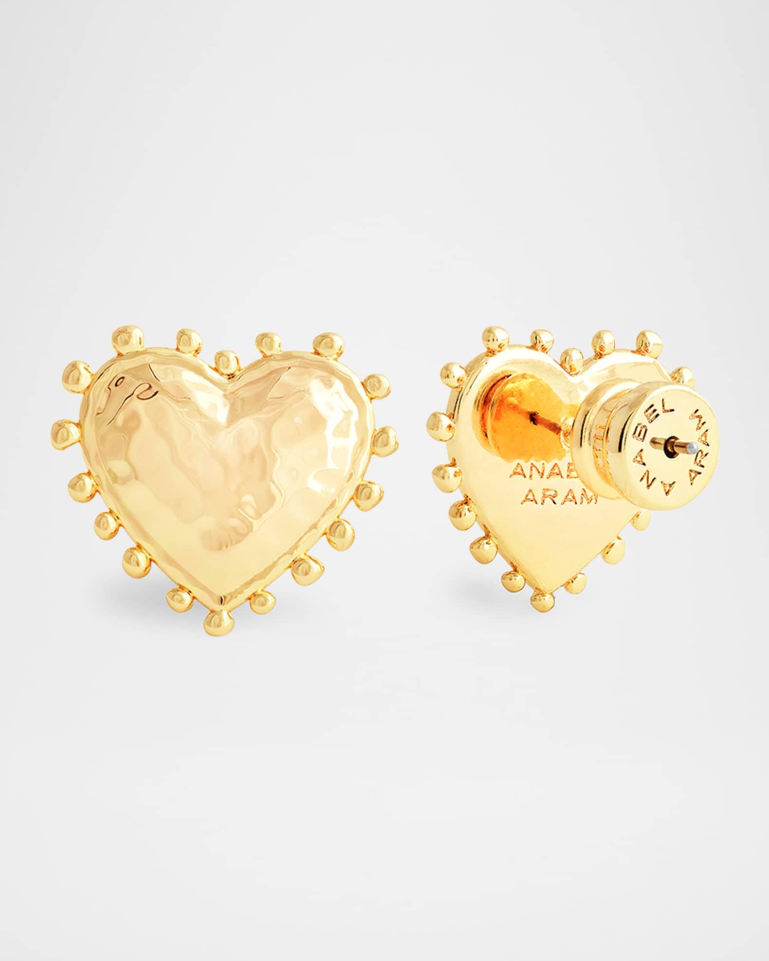 Heart Stud Earrings Product Image