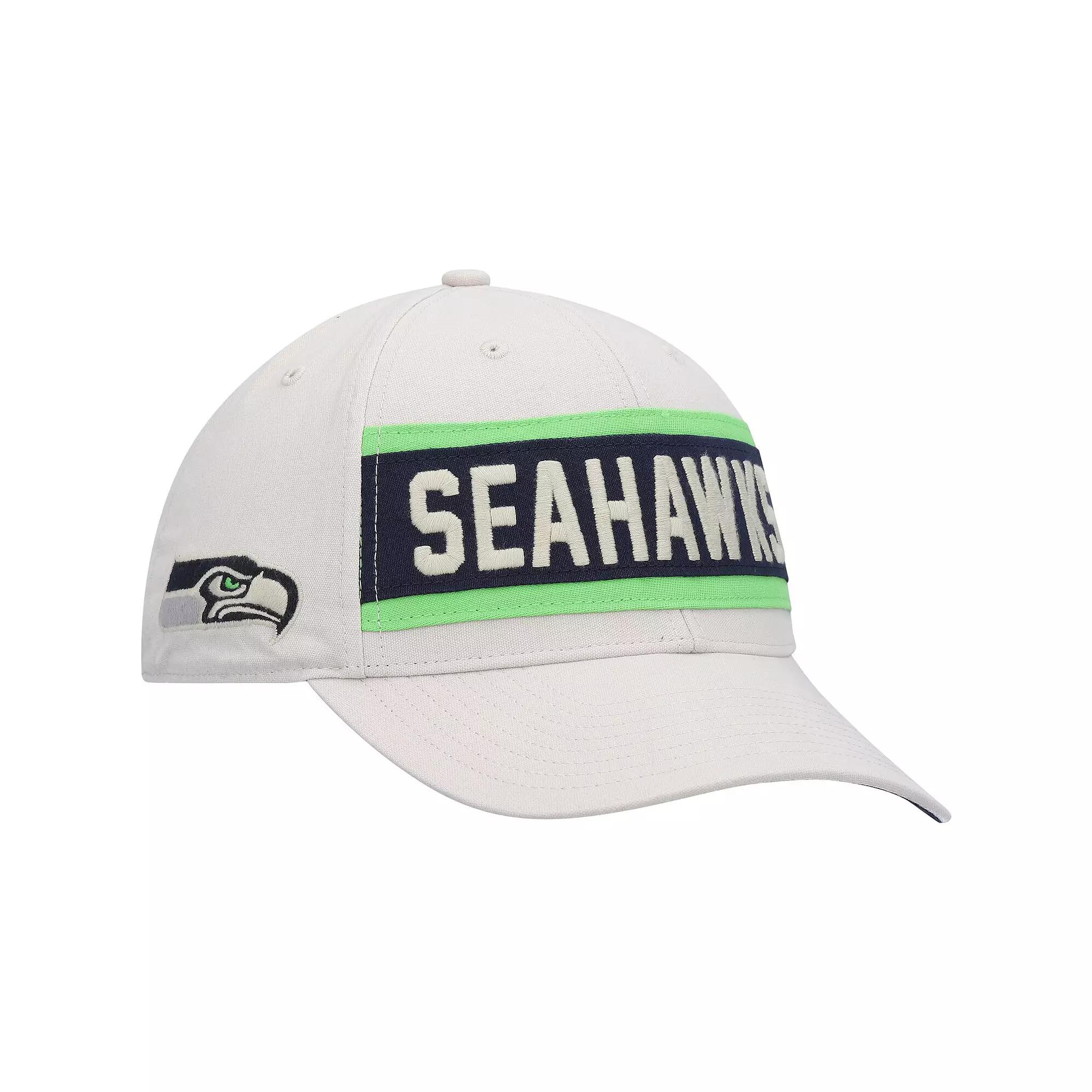 Men's '47 Cream Seattle Seahawks Crossroad MVP Adjustable Hat, Beige Product Image