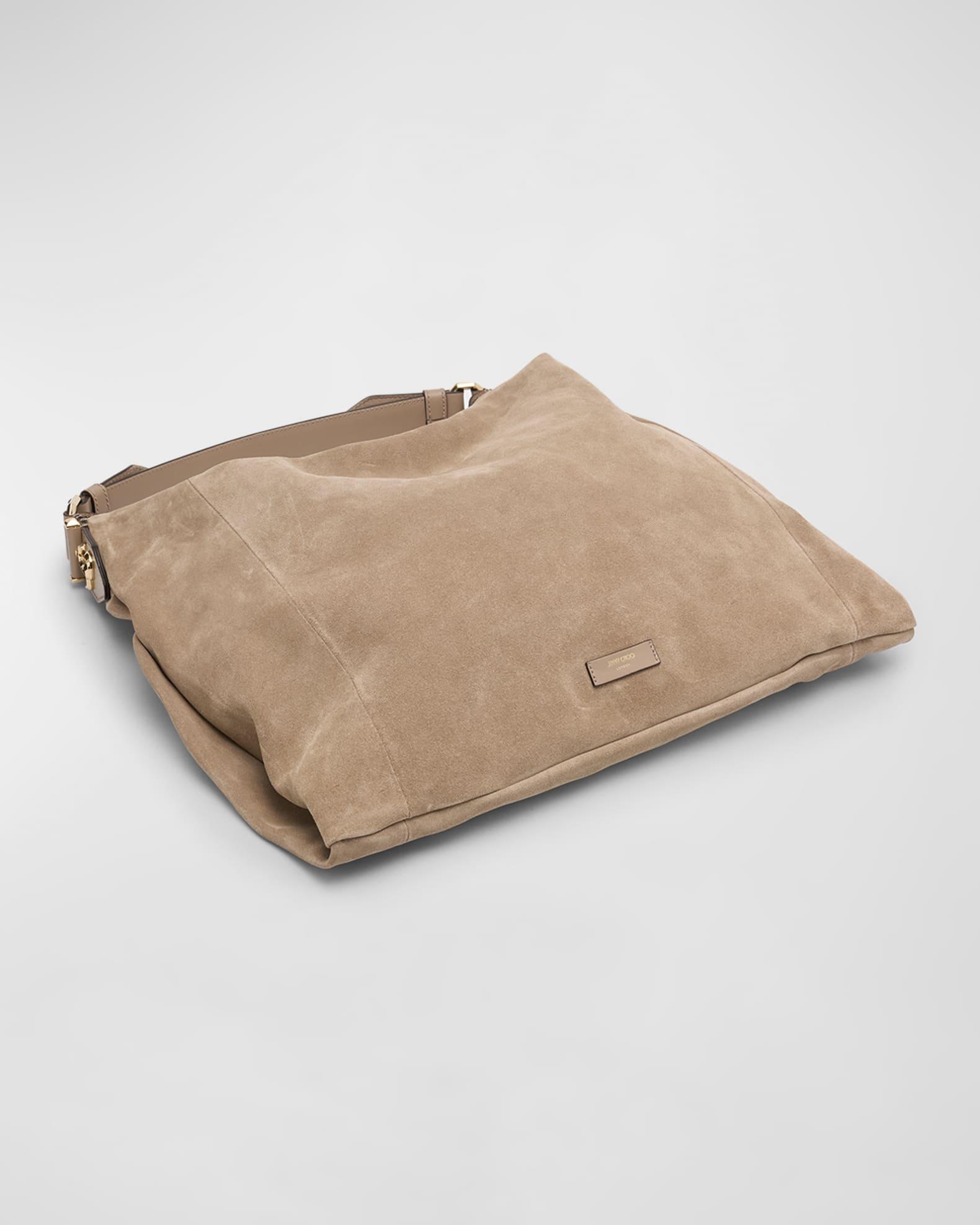 Ana Zip Leather Hobo Bag Product Image