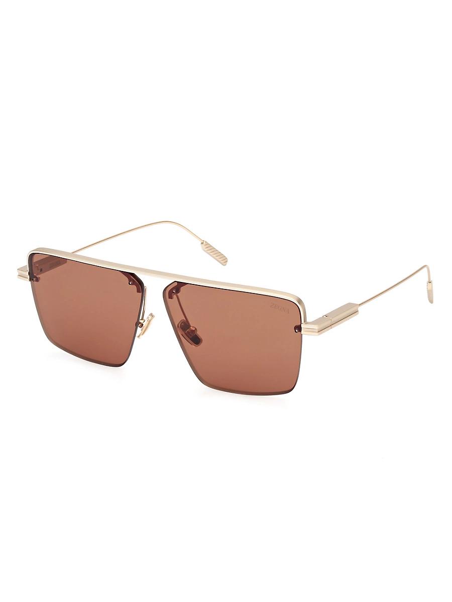 Womens Eylla 57MM Geometric Sunglasses Product Image