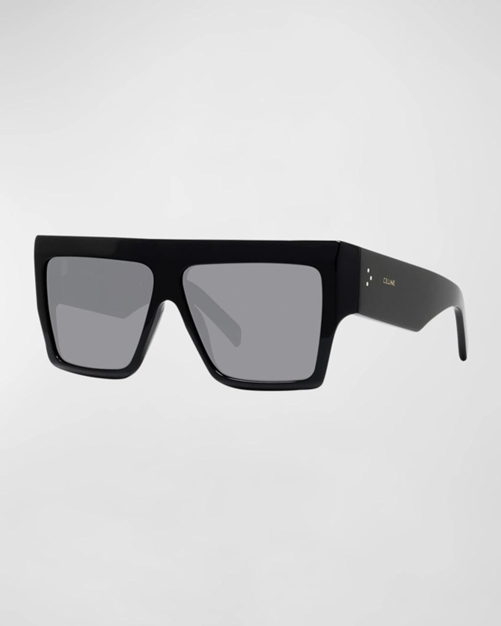 60MM Flat-Top Square Sunglasses Product Image