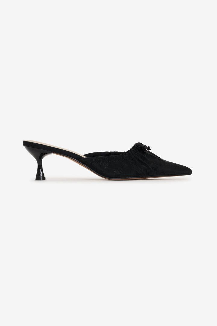Colette Mule Heel — Black Product Image