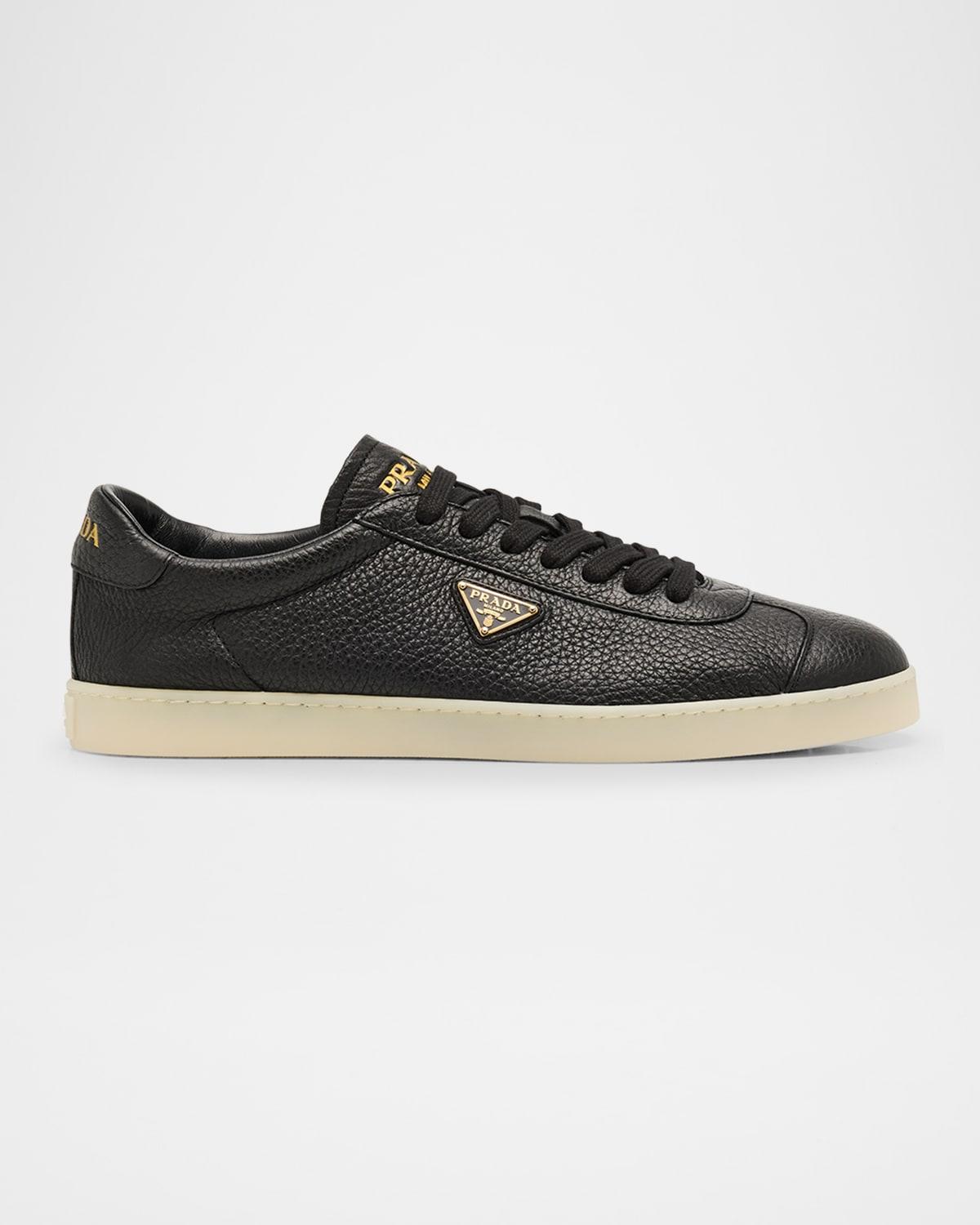 Men's Lane Deerskin Low-Top Sneakers Product Image
