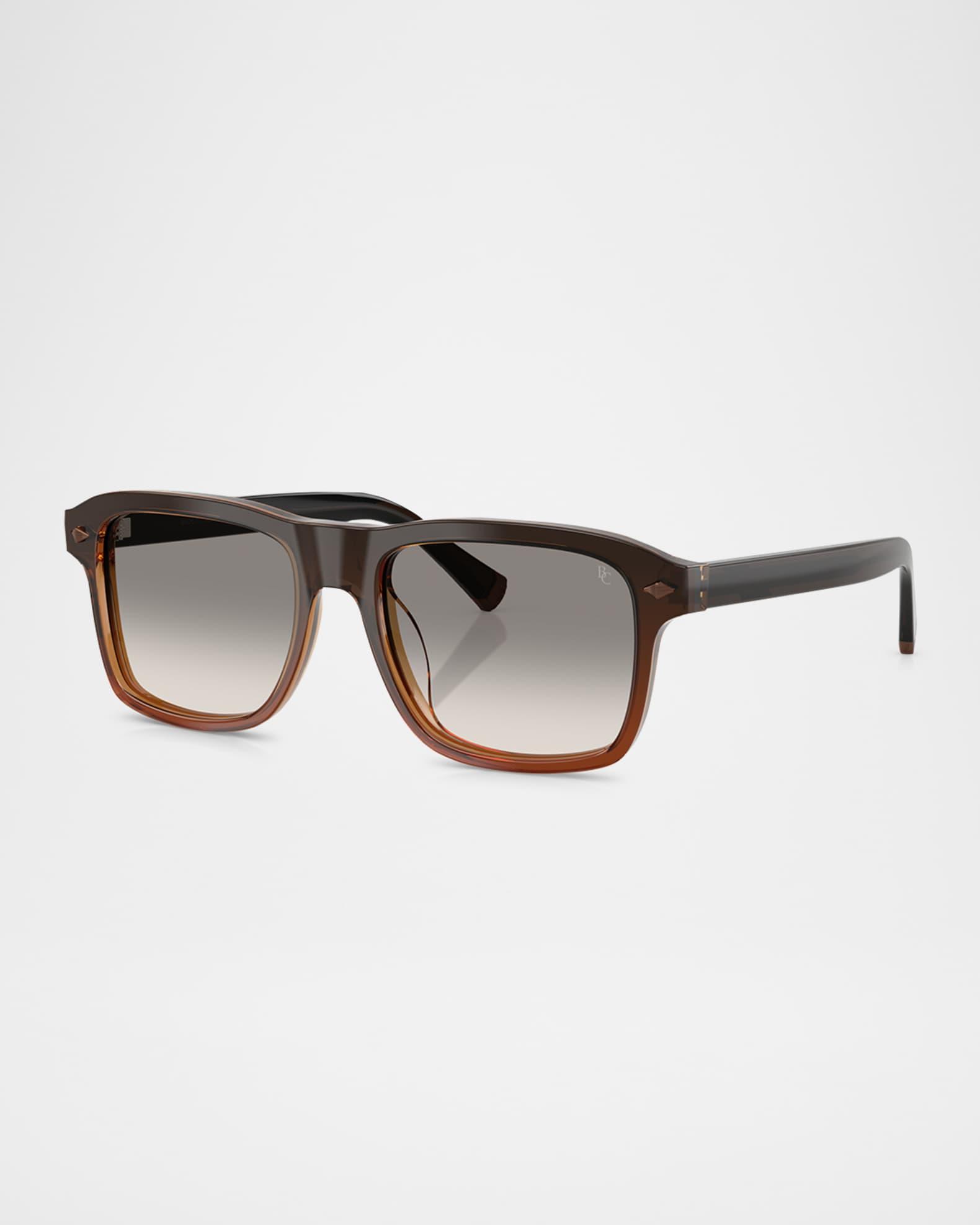Mens BC4014S Acetate Rectangle Sunglasses Product Image