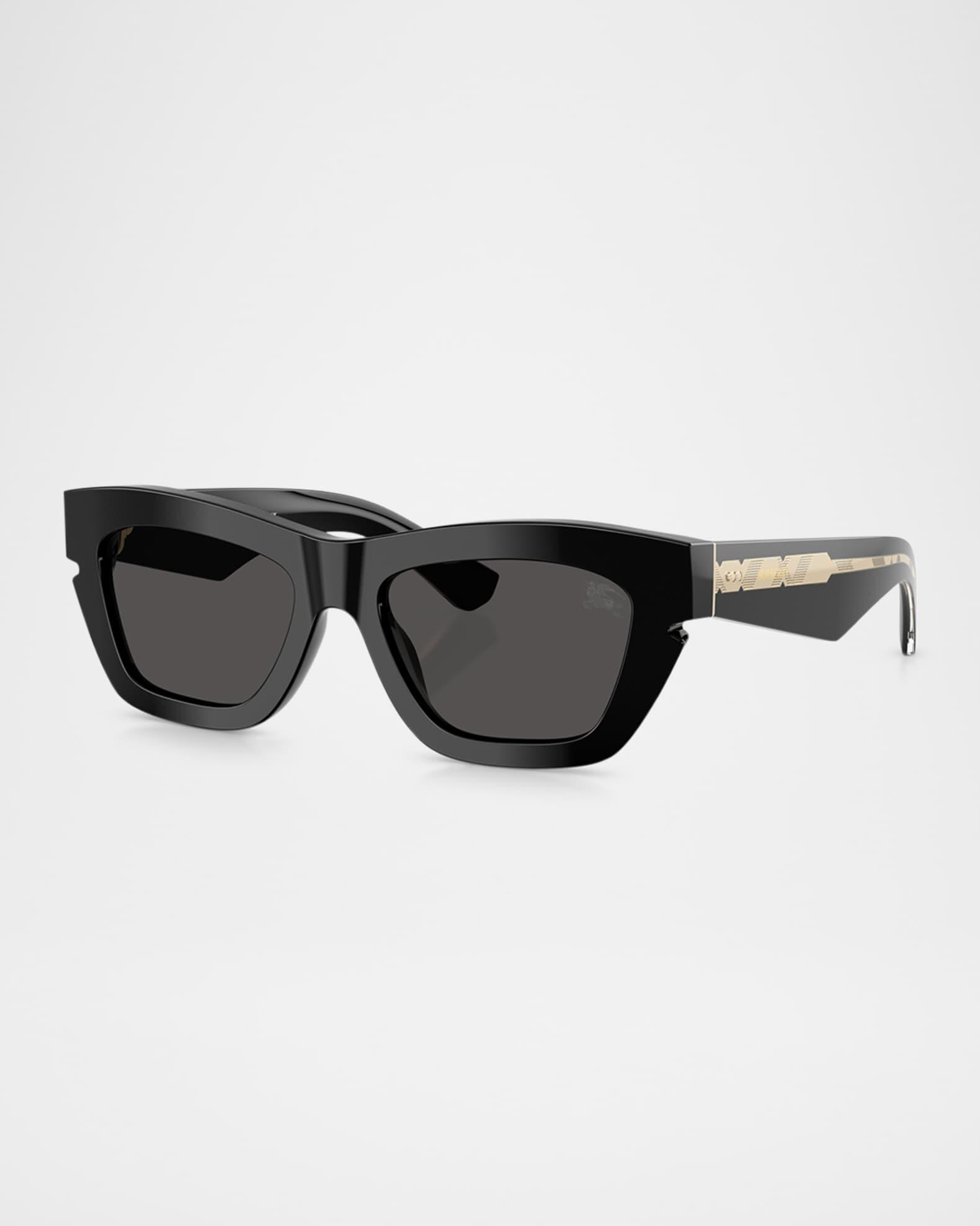 BE4454F Acetate Cat Eye Sunglasses Product Image