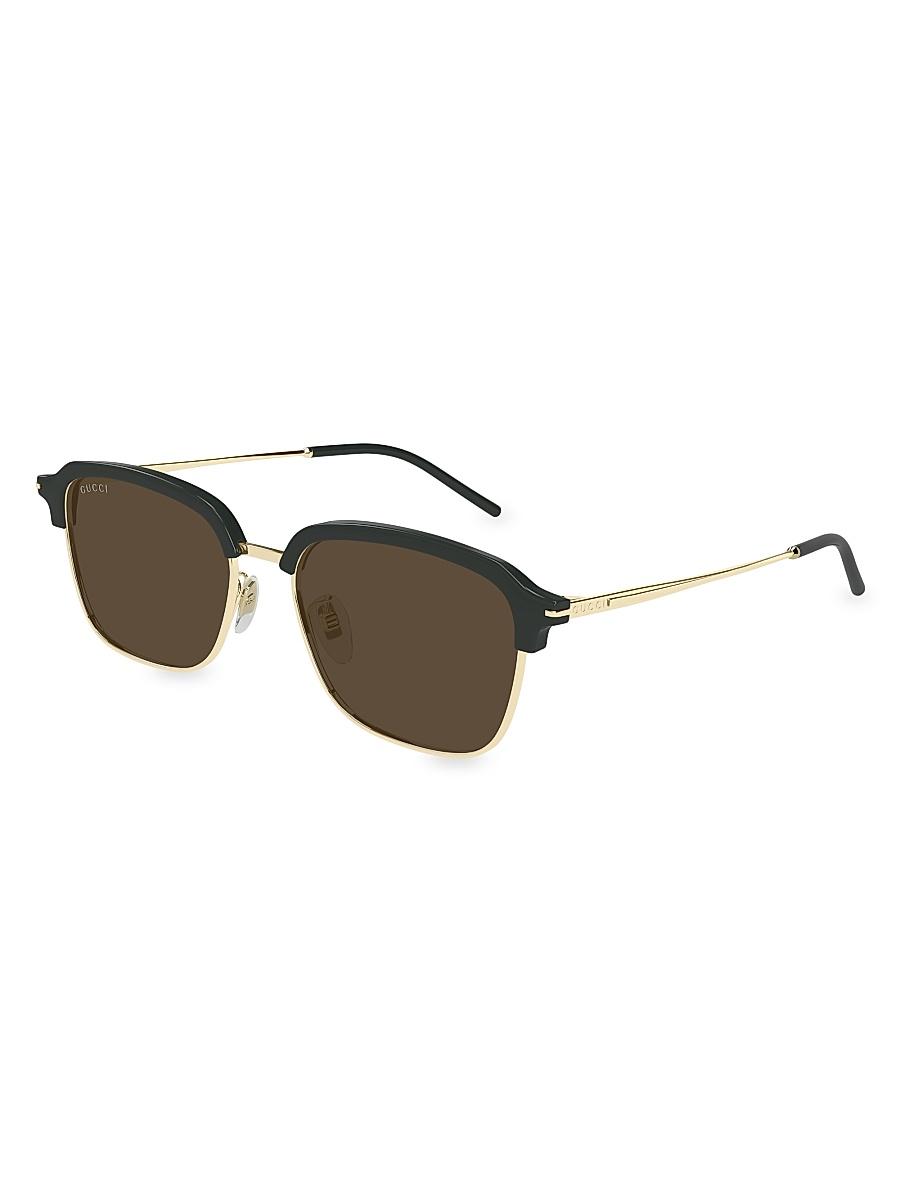 Mens Slim Fit Panthos GG1733SK 56MM Oval Sunglasses Product Image