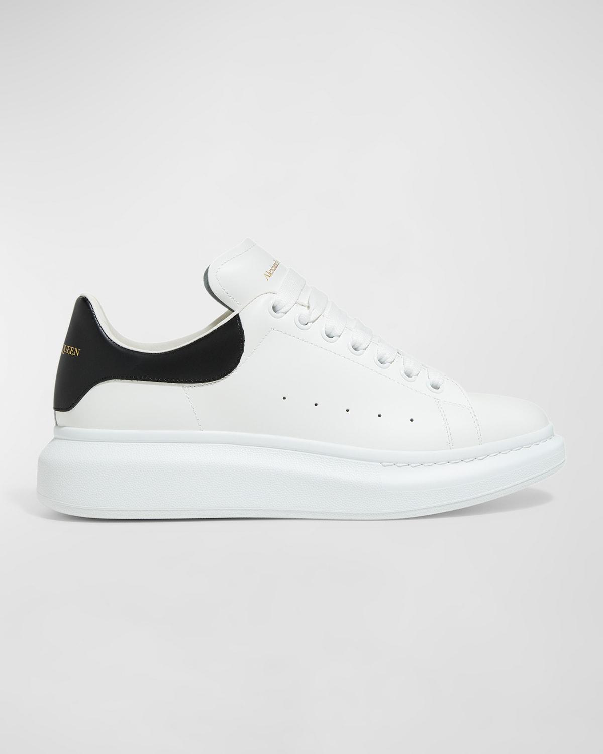 Mens Oversized Leather Platform Sneakers Product Image