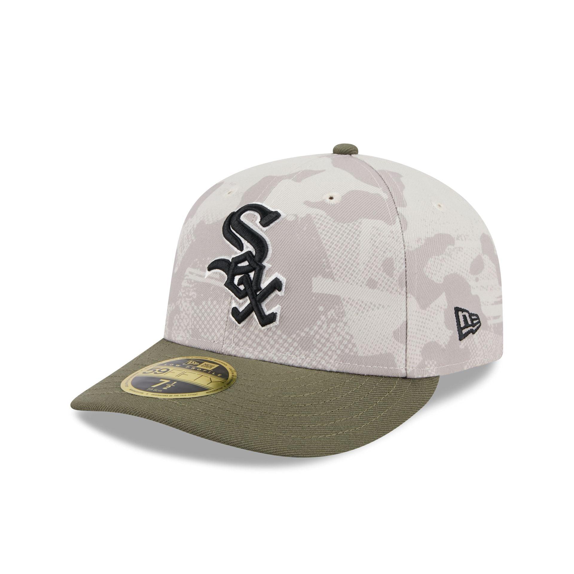 Chicago White Sox Armed Forces Day 2025 Low Profile 59FIFTY Fitted Hat Male Product Image