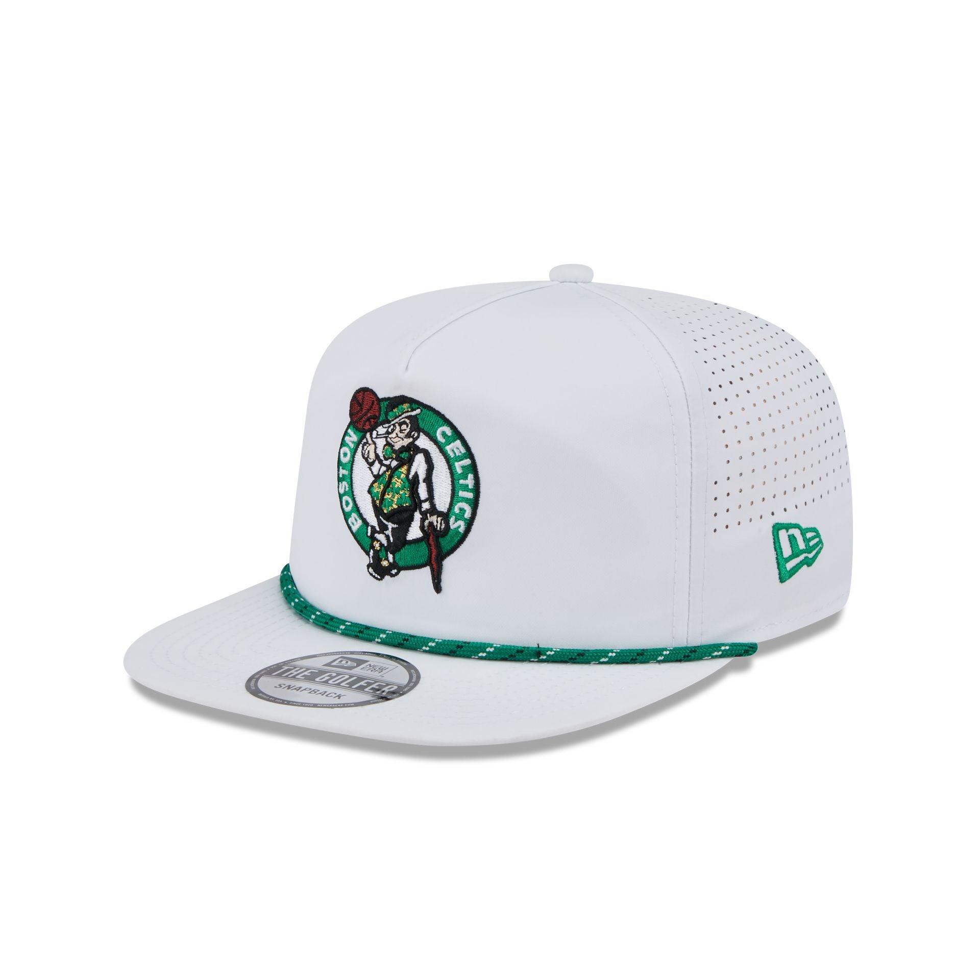 Boston Celtics Optic White Performance Rope Golfer Hat Male Product Image