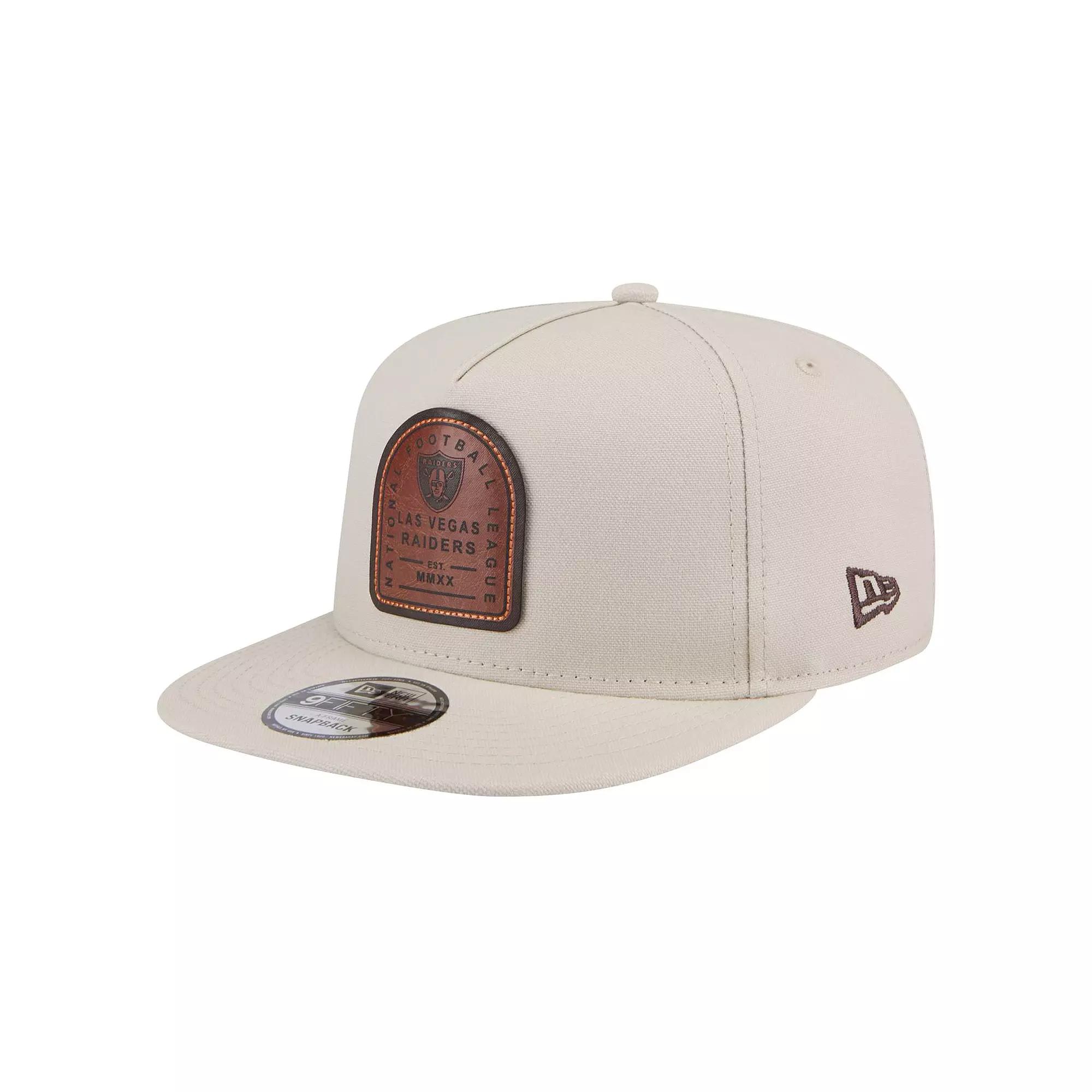 Men's New Era Stone Las Vegas Raiders Premier 9FIFTY Snapback Hat, Lvr Team Product Image