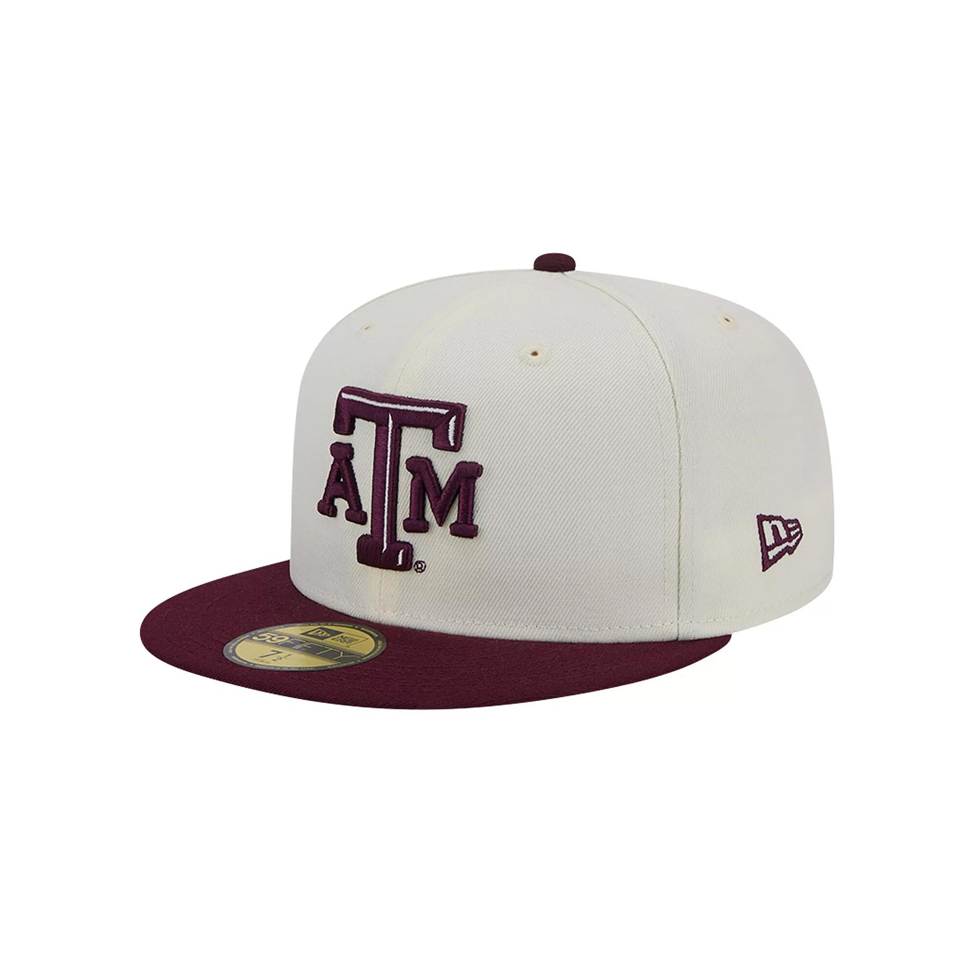 Men's New Era Cream Atlanta Braves Cooperstown Collection Alternate Chrome 59FIFTY Fitted Hat,  Product Image