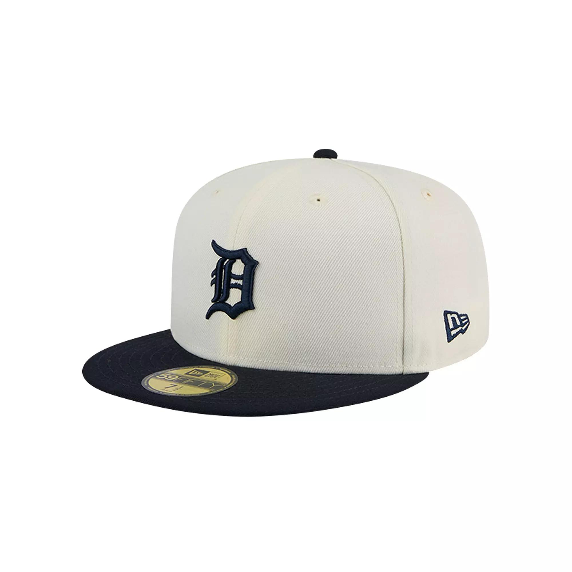 New Era Mens New Era Tigers Cooperstown Chrome 59FIFTY Fitted Hat - Mens Product Image