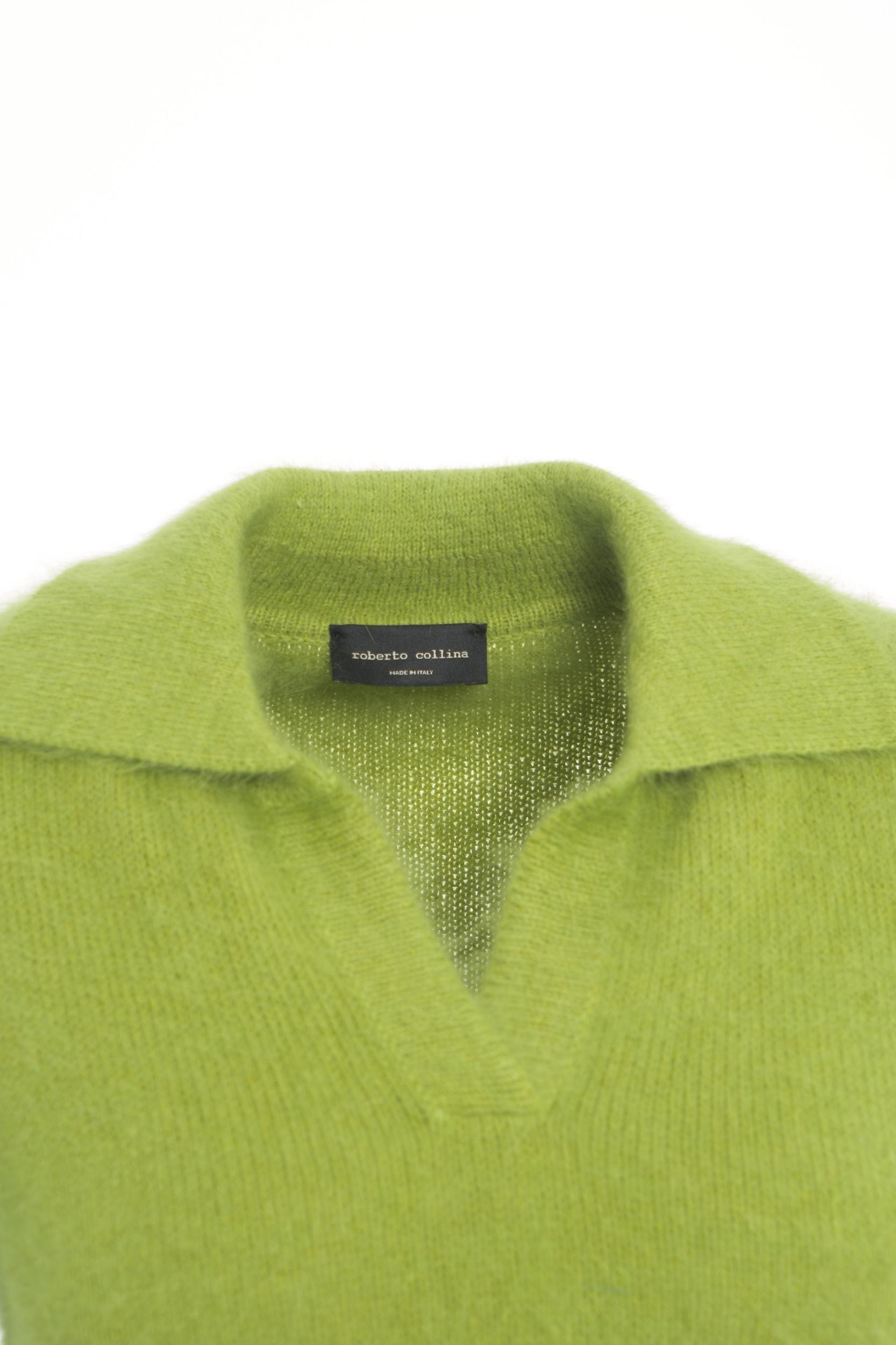 Knit Jumper with Polo Collar Product Image