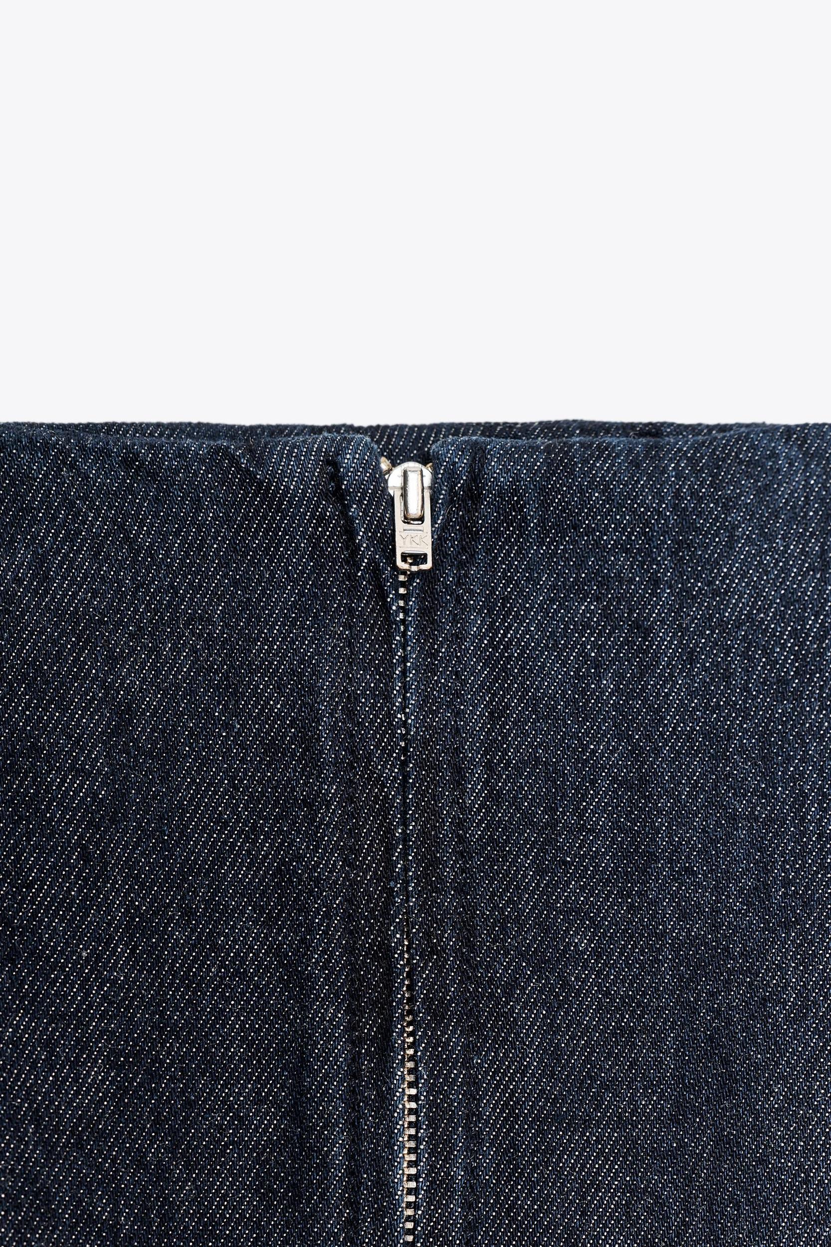 ZW COLLECTION DENIM TIE SHIRT Product Image