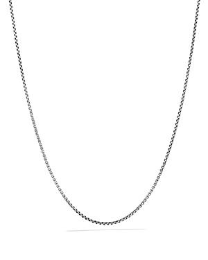 Box Chain Necklace with Gold, 18L Product Image