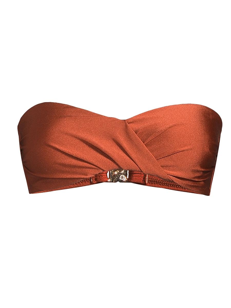 Womens Soleil Gloss Twist Bandeau Top Product Image