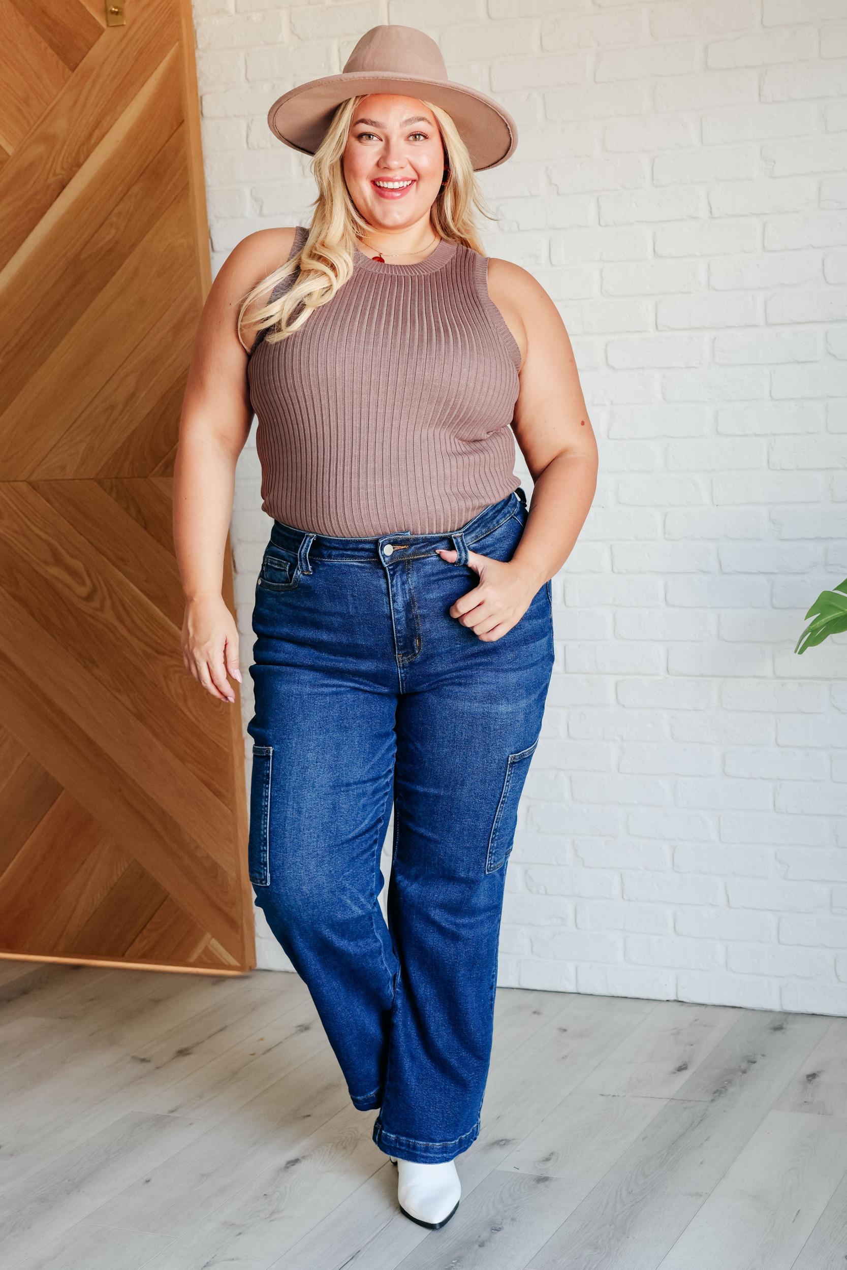 RYAN WIDE LEG CROP JEANS *FS Product Image