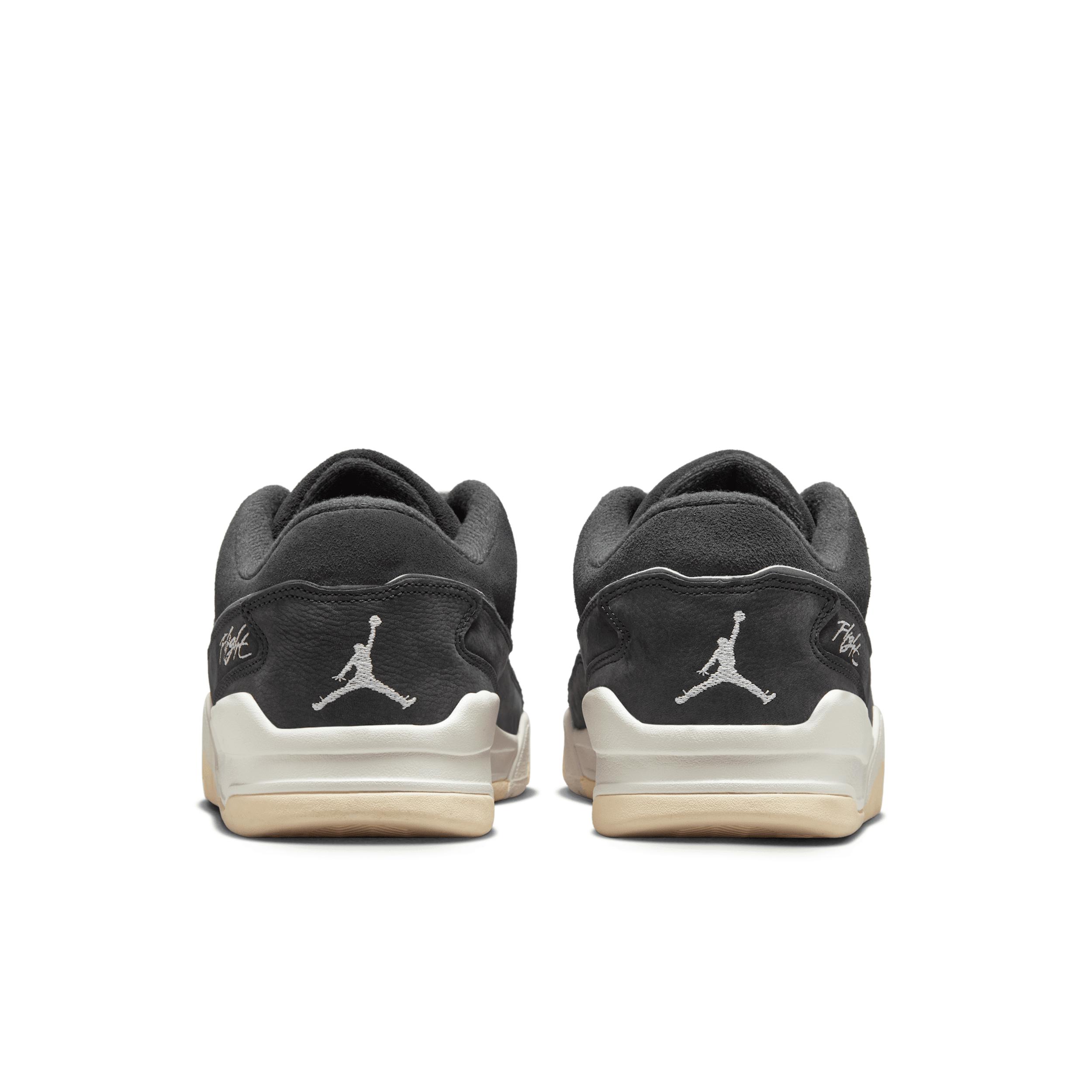 Jordan Mens Jordan Flight Court - Mens Shoes Black/White Product Image