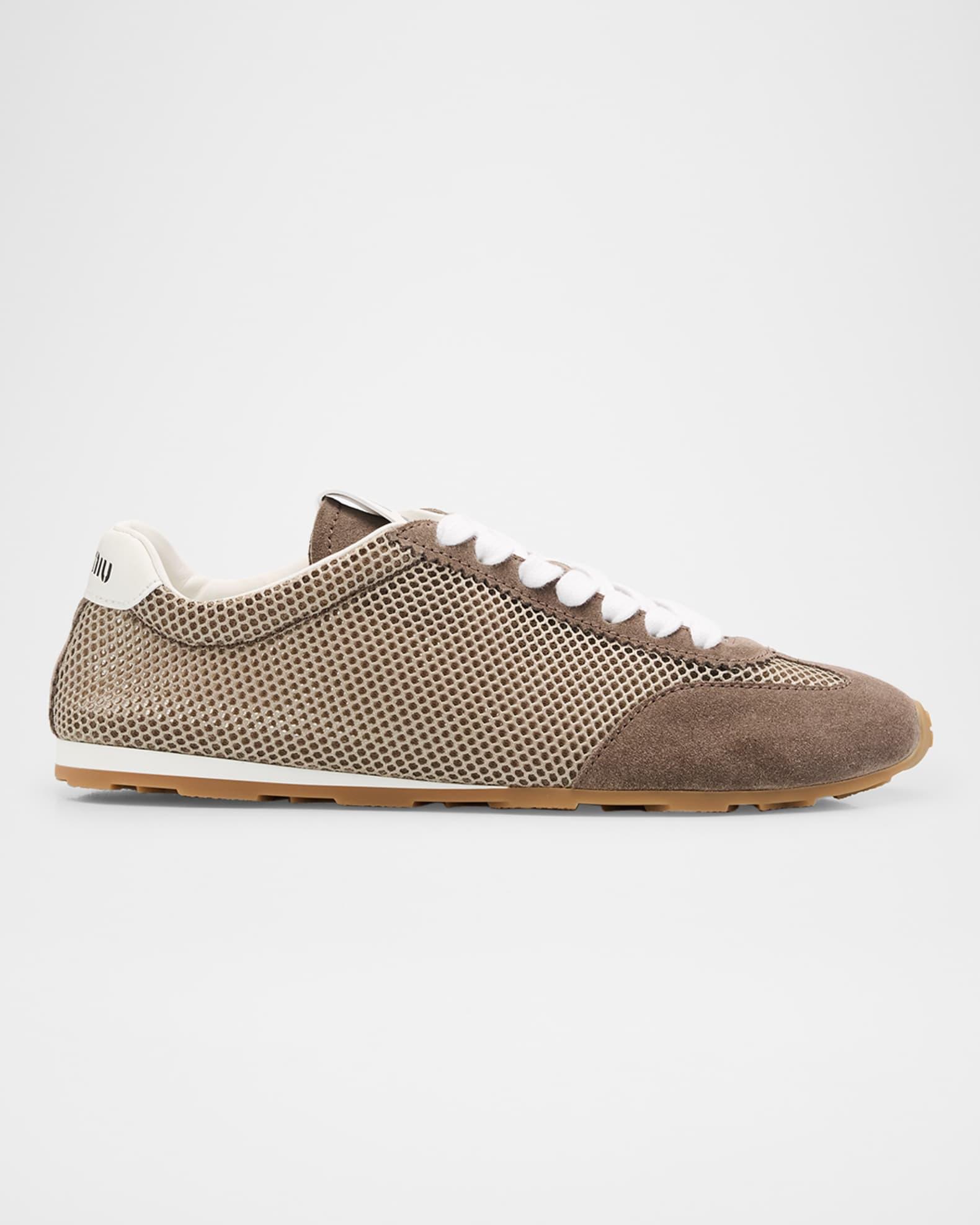 Collapse Low-Top Suede Sneakers Product Image