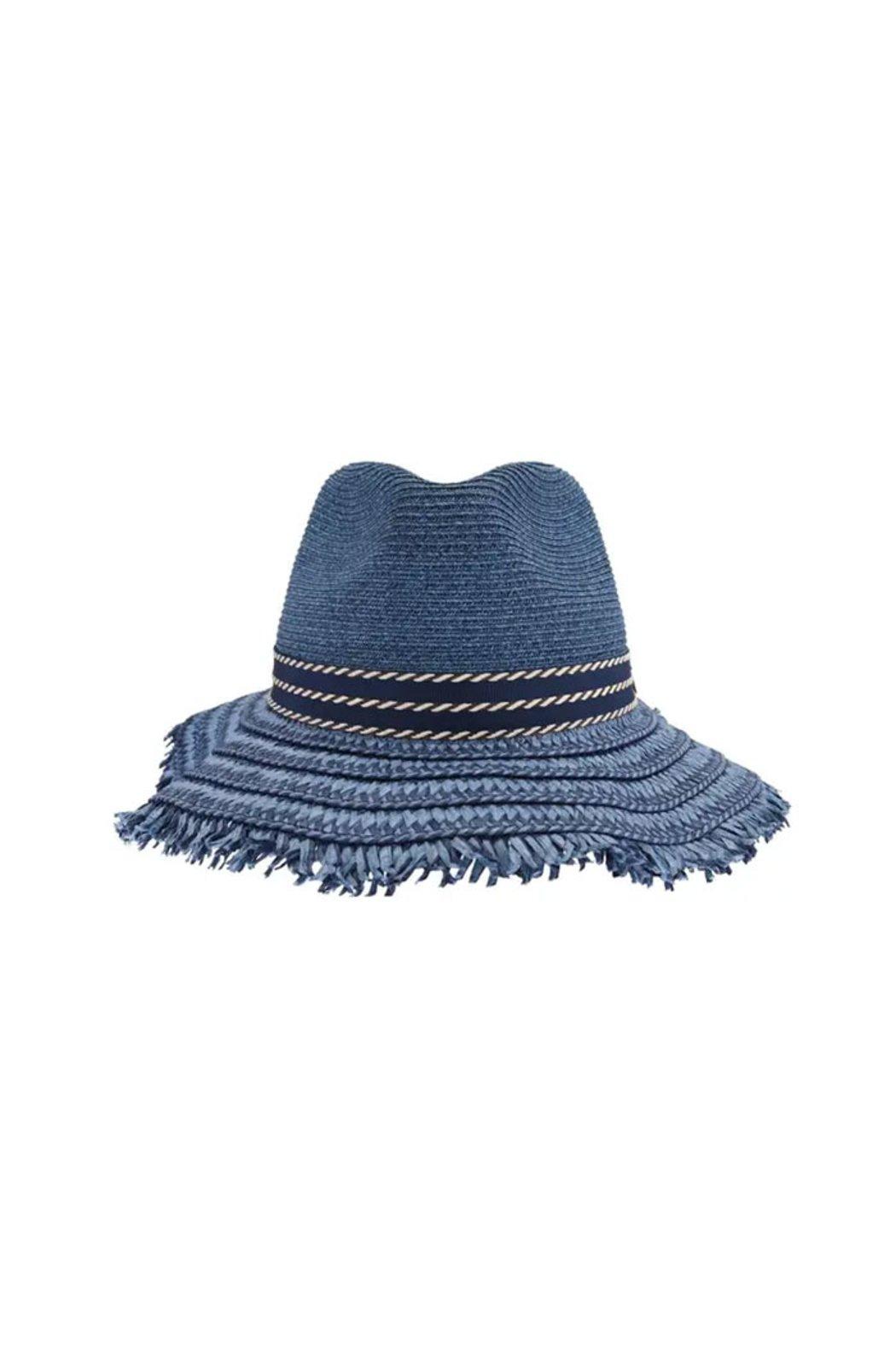 Frayed Edge C.C Panama Hat Product Image