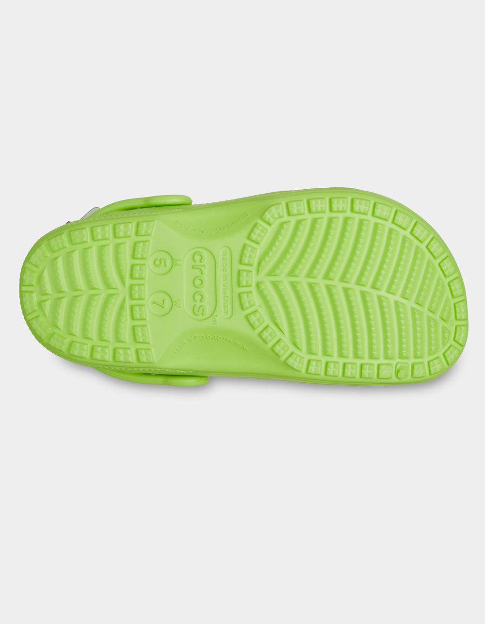 CROCS x MONSTERS, INC. Mike Classic Clogs - LIME Product Image