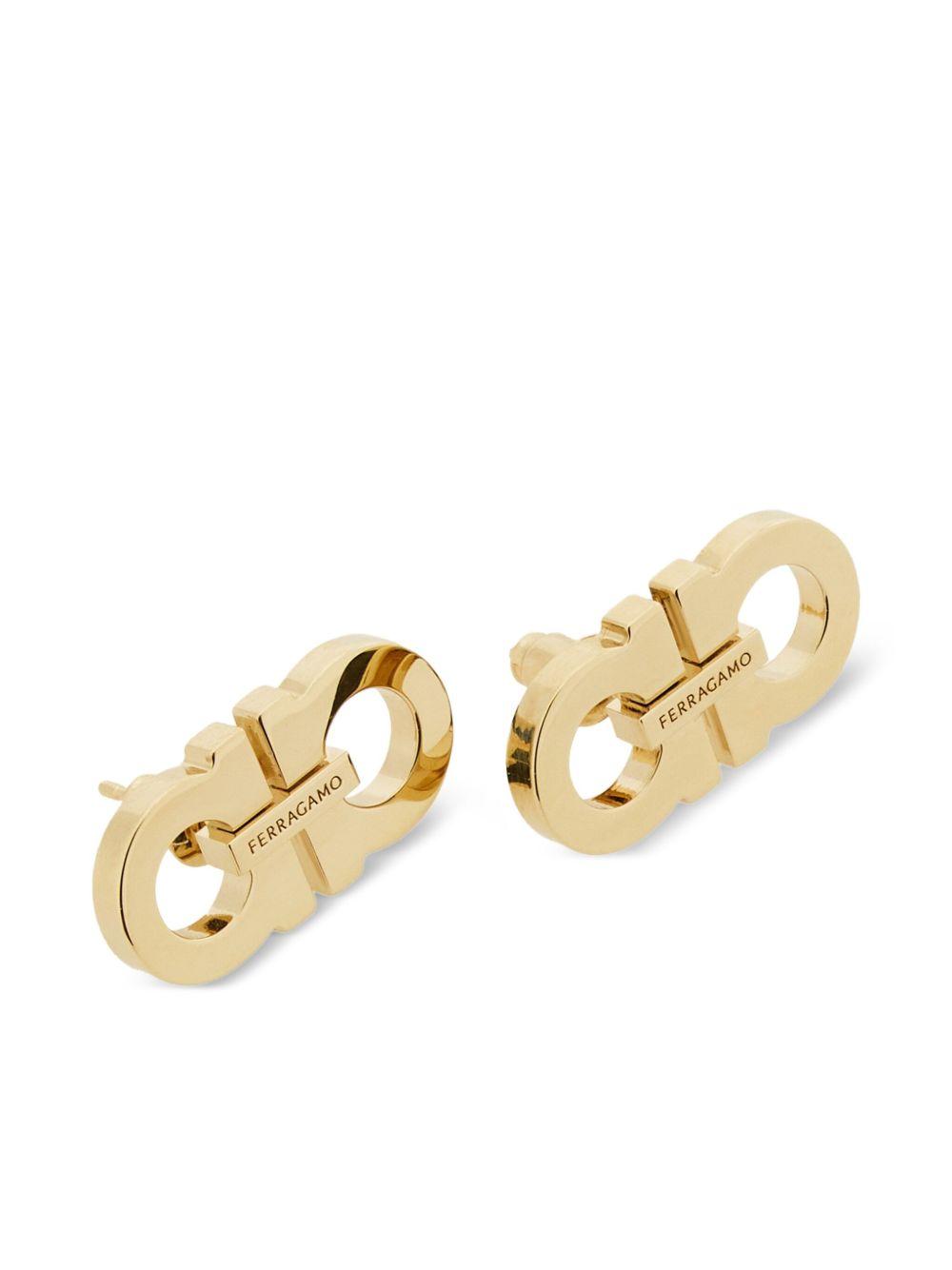 Double Gancini earrings Product Image