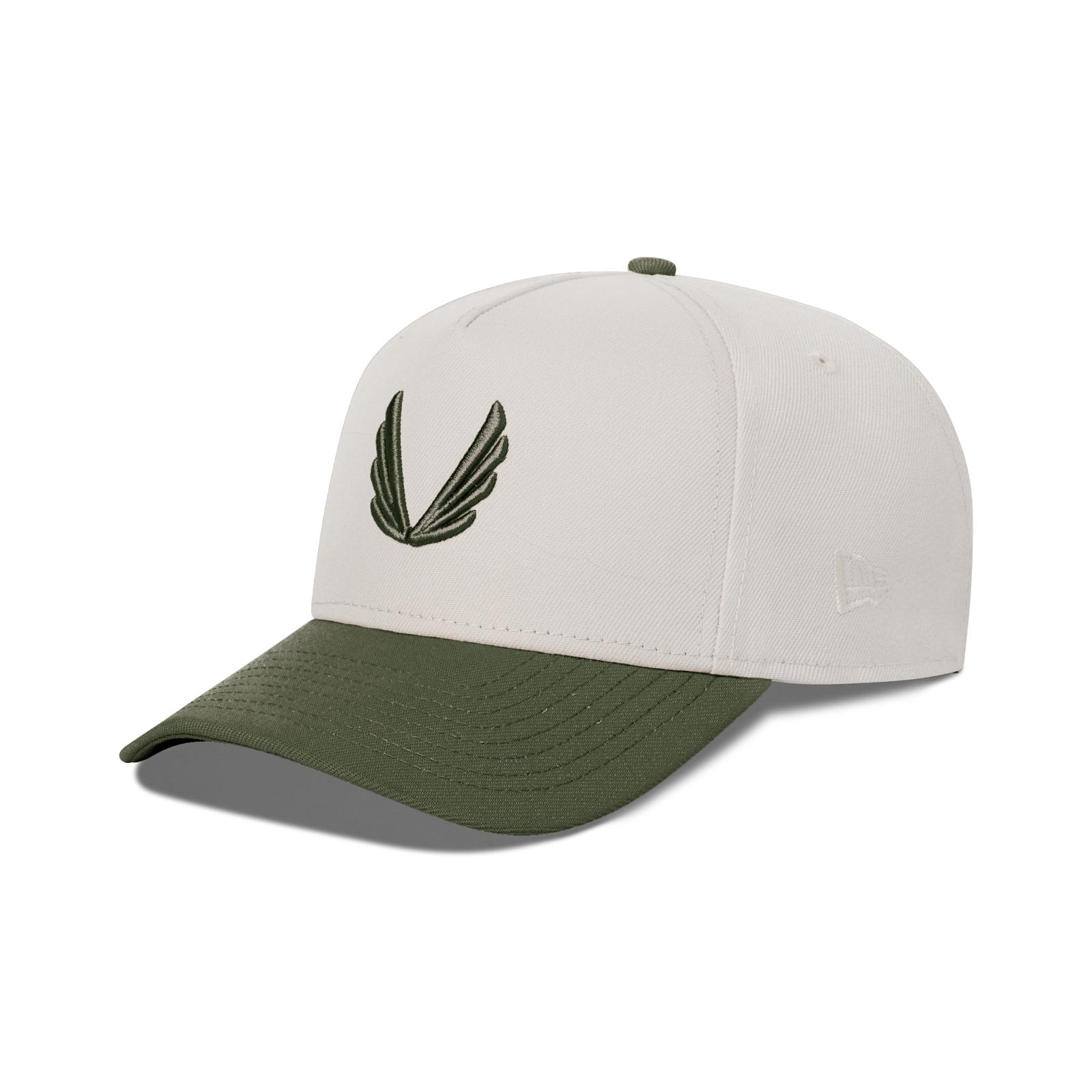 New Era® 9Forty® A-Frame Hat - Stone/Faded Olive Two Tone Product Image