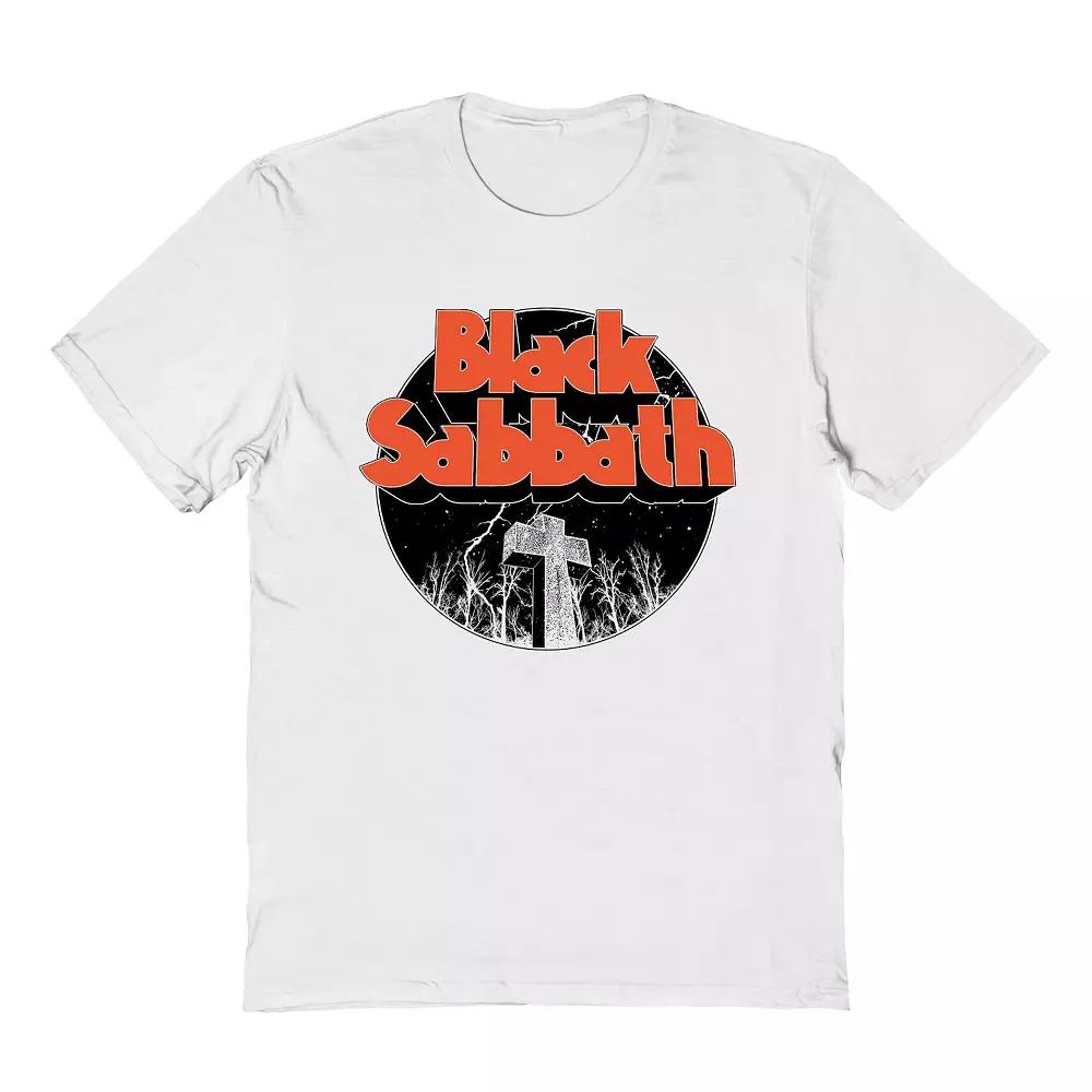 Men's Black Sabbath Cross Graveyard Graphic Tee, Adult Unisex,  Product Image