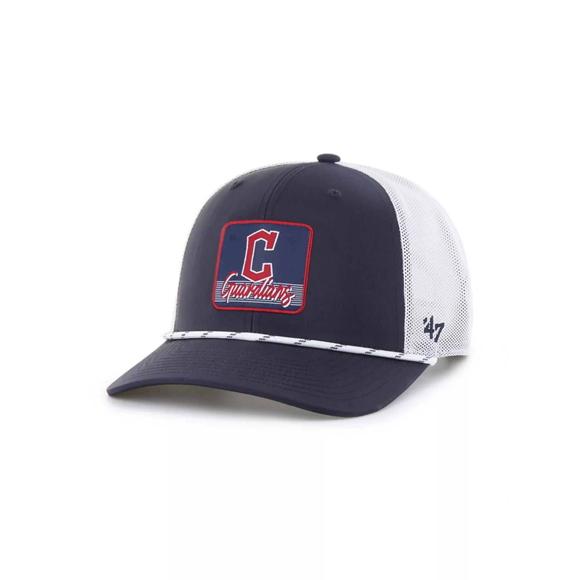 Men's '47 Navy/White Detroit Tigers Scratch Adjustable Trucker Hat, Blue Product Image