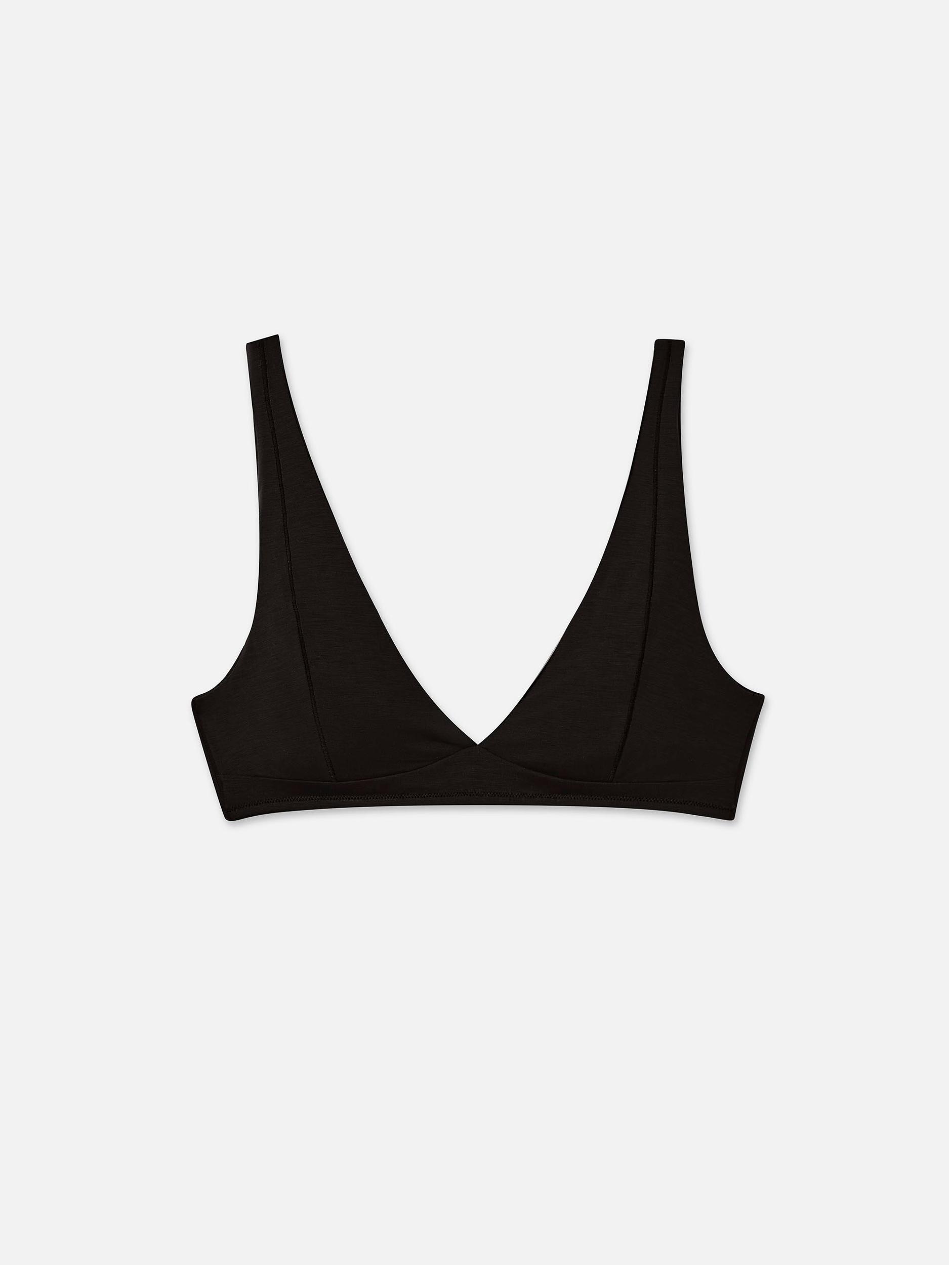 Tencel Comfort Wireless Triangle Bra Female Product Image