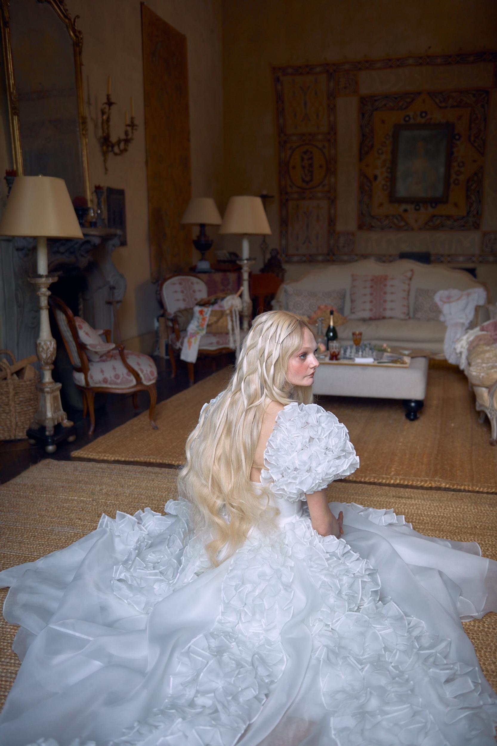 The Ivory Flower Gown Product Image