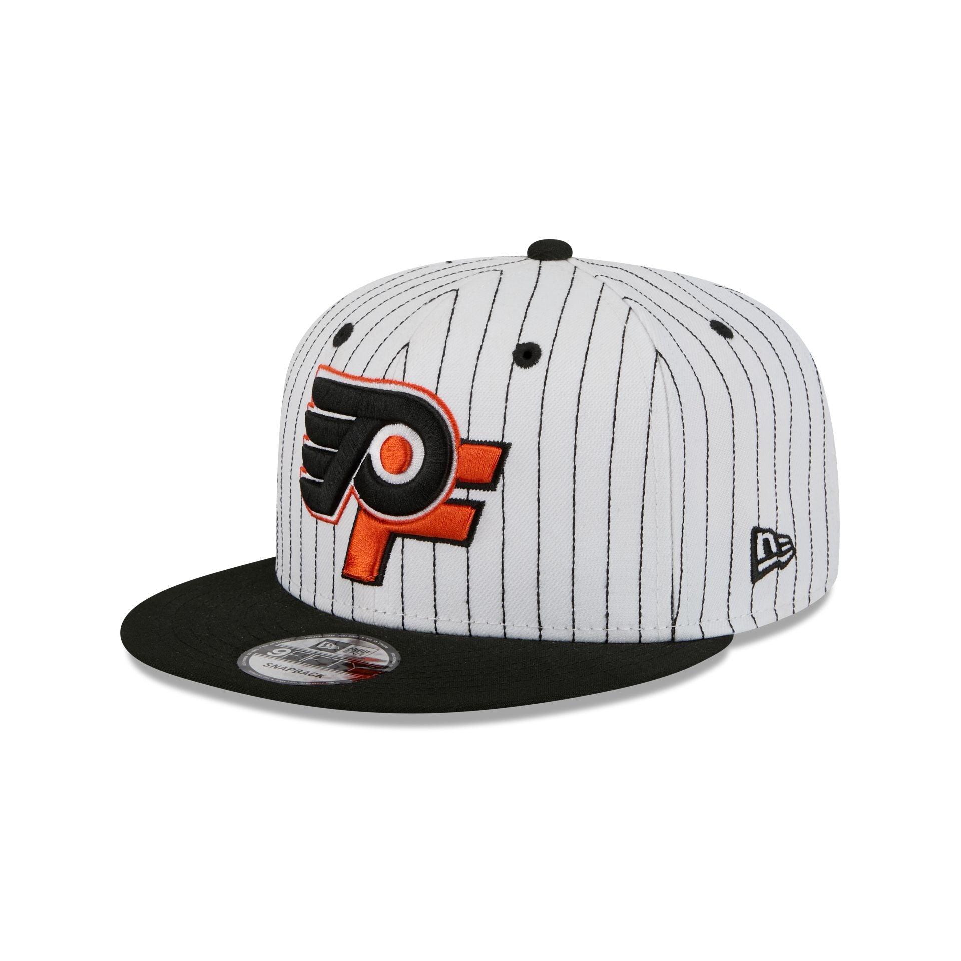 Philadelphia Flyers Deceptor Pinstripe 9FIFTY Snapback Hat Male Product Image