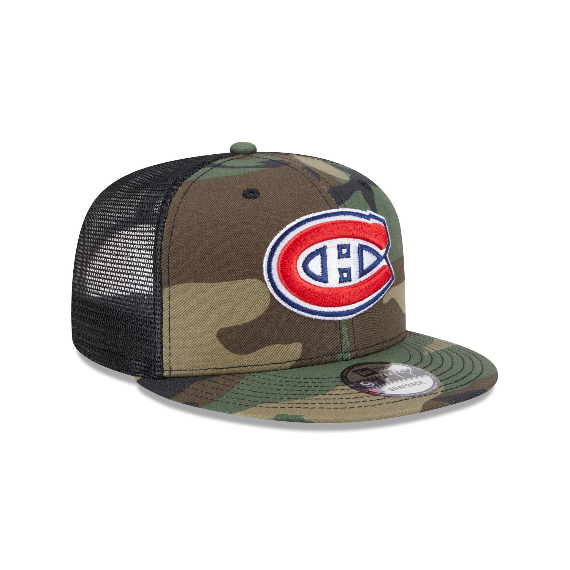 Montreal Canadiens Camo 9FIFTY Trucker Hat Male Product Image