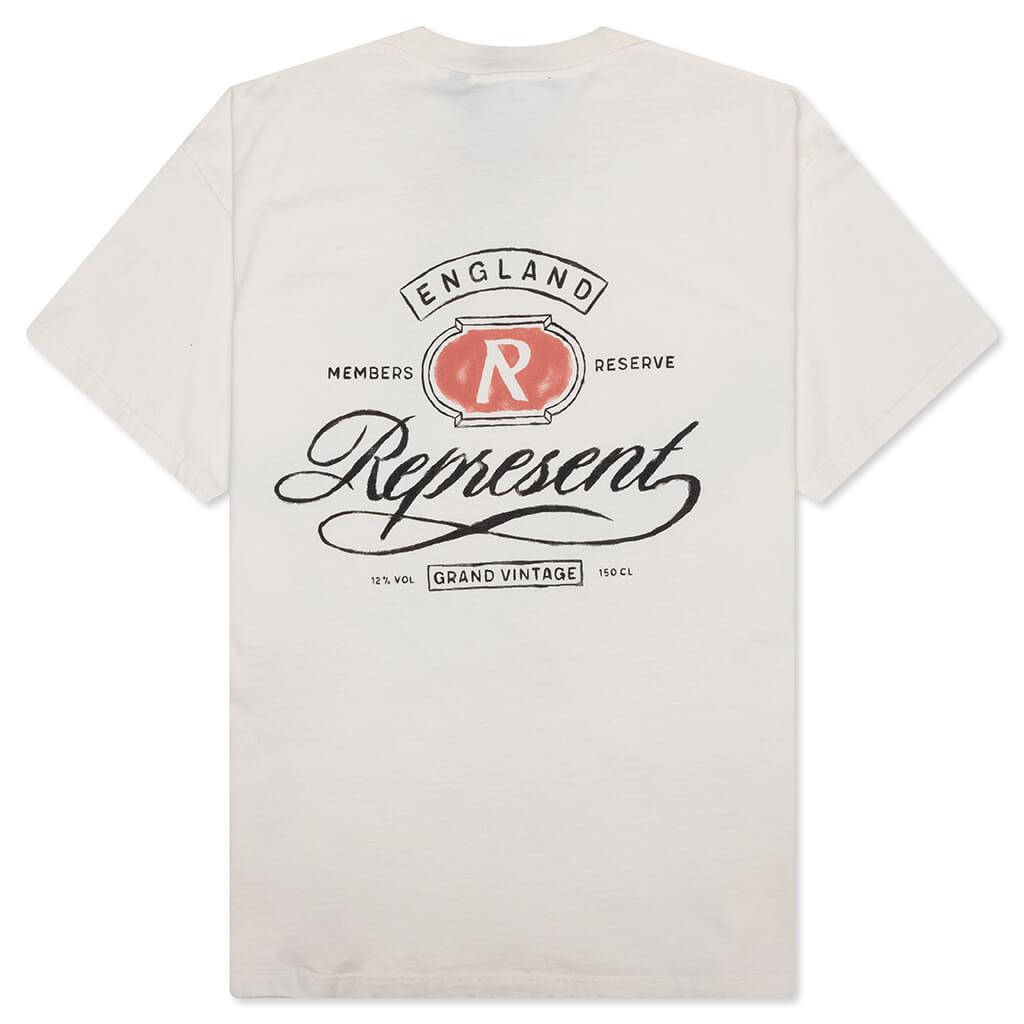 Grand Vintage Hand Drawn T-Shirt - Aged White Male Product Image