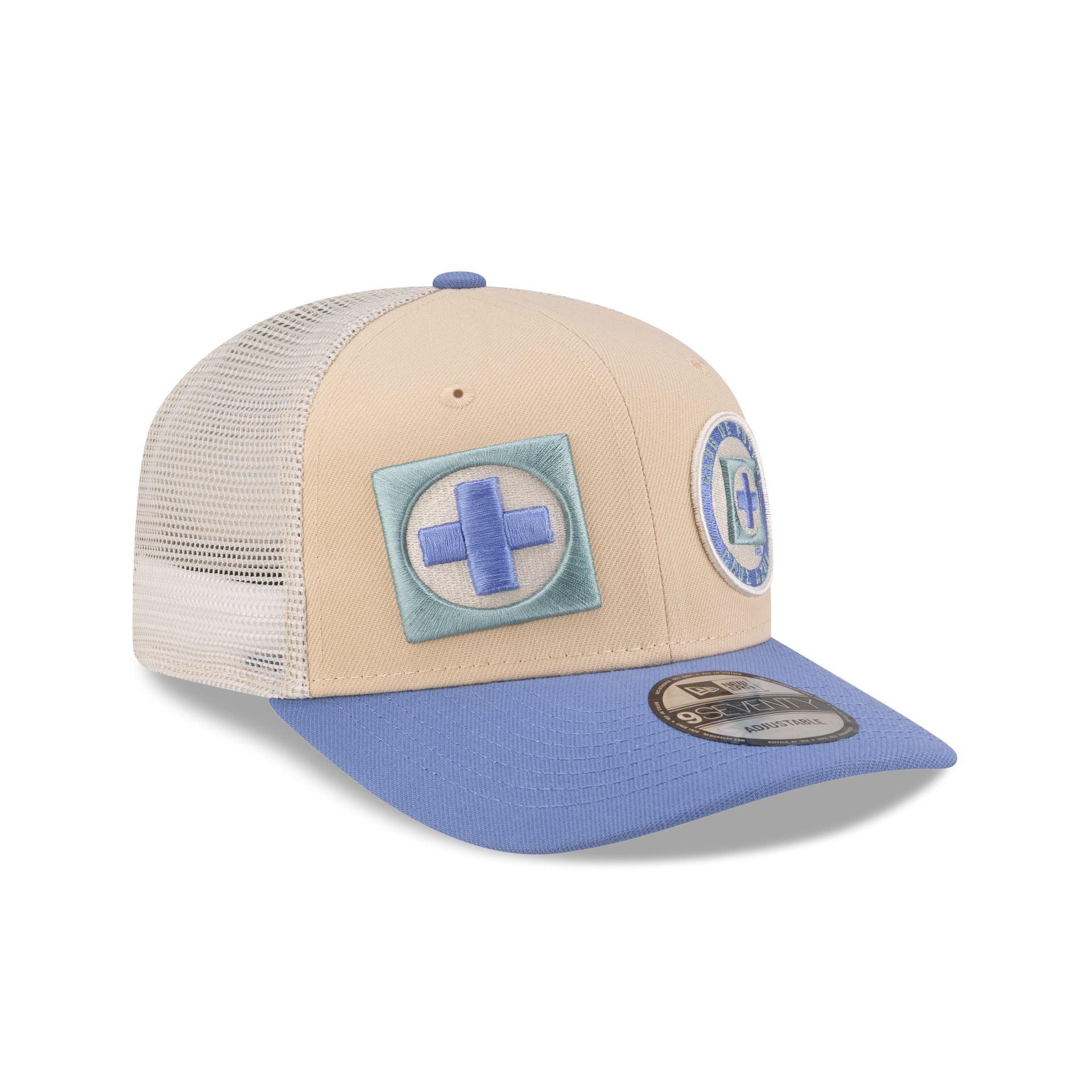 Cruz Azul Dual Logo 9SEVENTY Trucker Hat Male Product Image