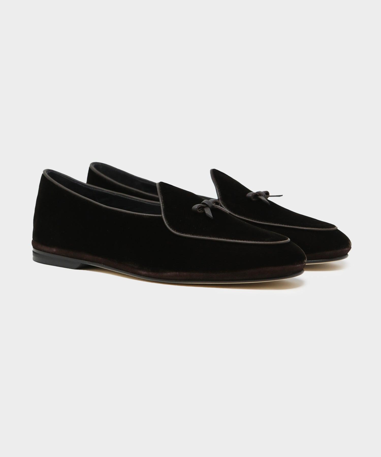 Todd Snyder x Rubinacci Velour Marphy Loafer Product Image