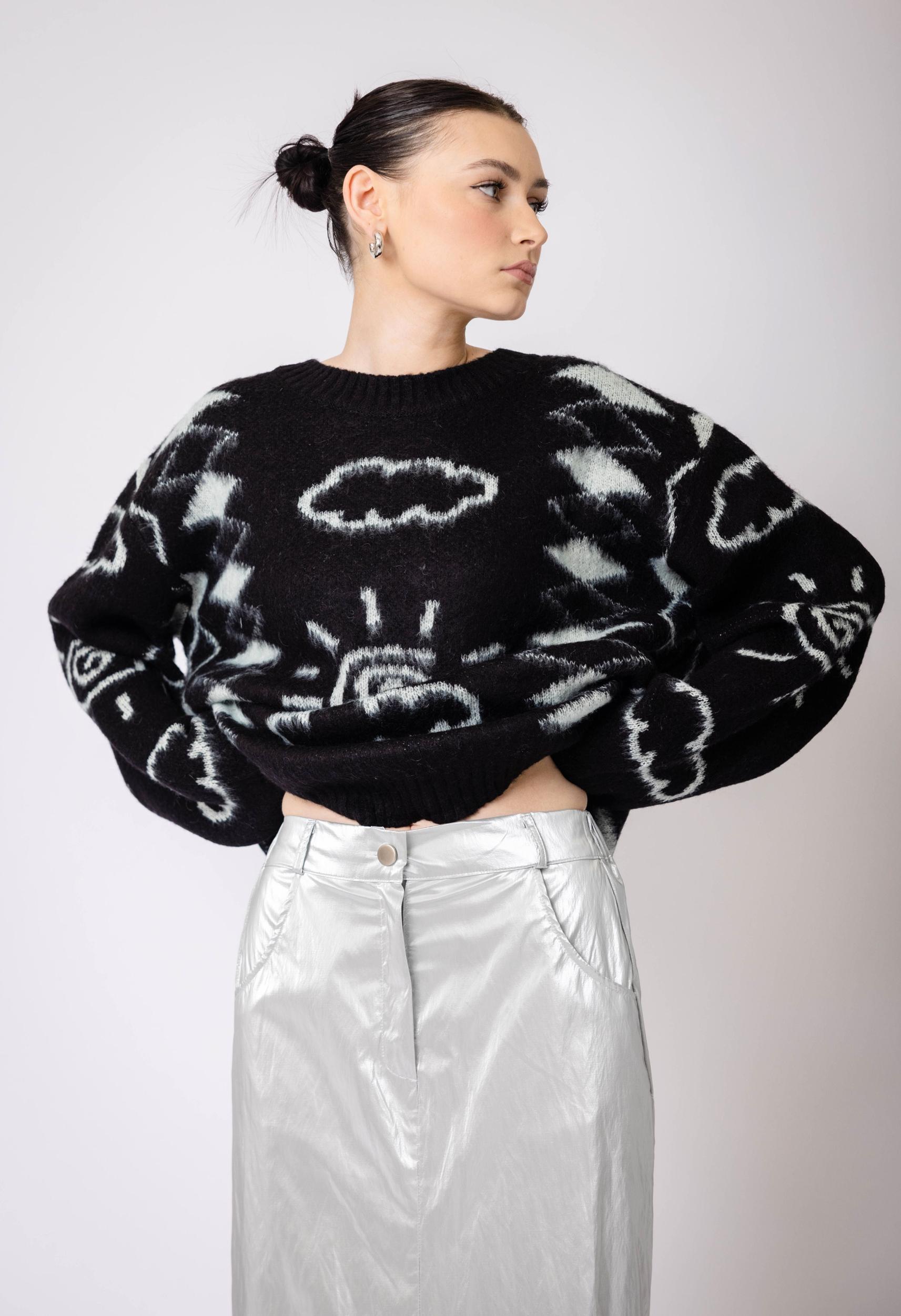 Claire Sweater in Black Product Image