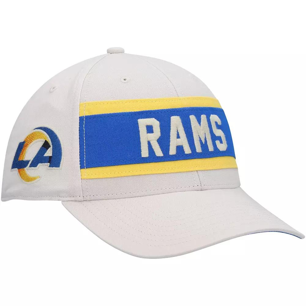 Men's '47 Cream Los Angeles Rams Crossroad MVP Adjustable Hat, Beige Product Image