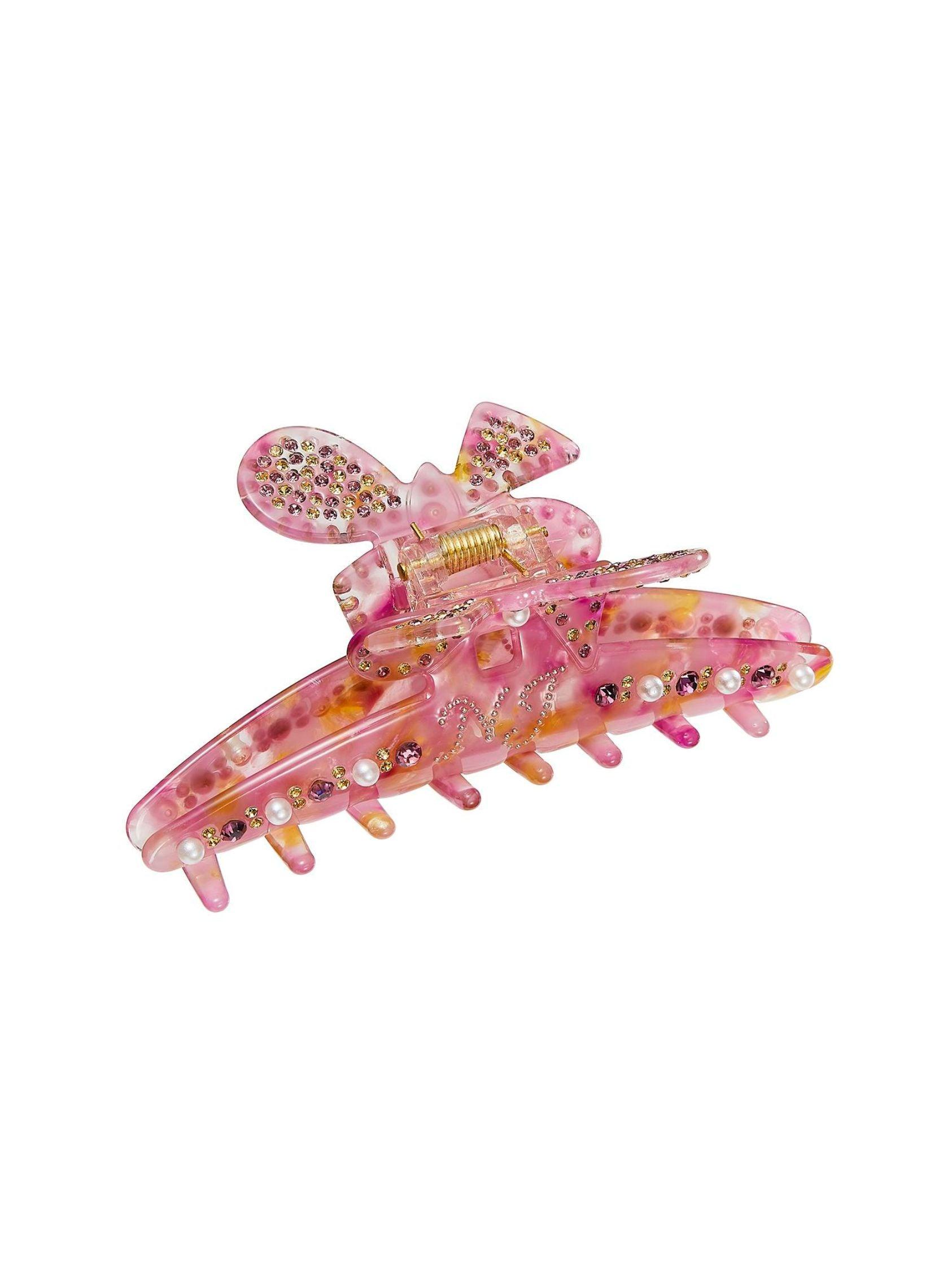 Lola Butterly Crystal Claw Clip (Purple) (Final Sale) Product Image