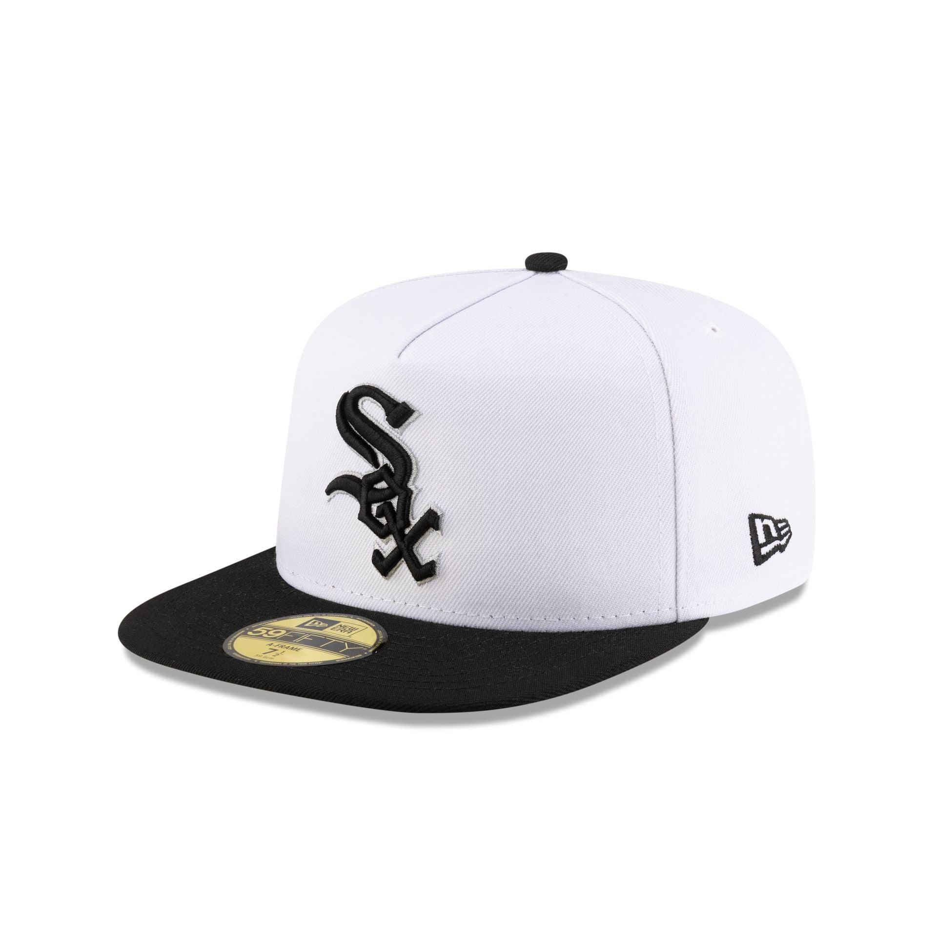 Just Caps League Sidepatch Optic White Boston Red Sox 59FIFTY A-Frame Fitted Hat Male Product Image