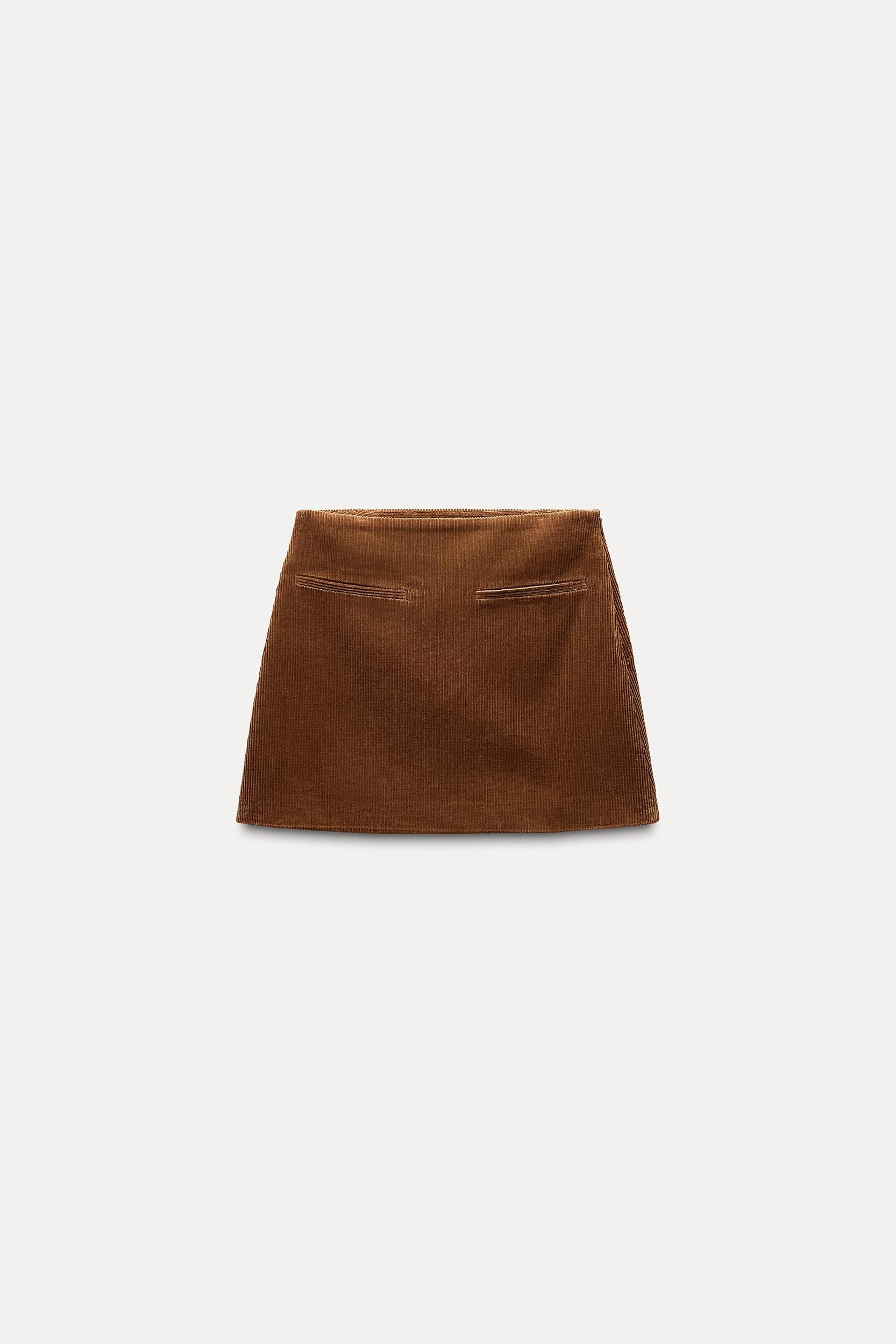 CORDUROY MINI SKIRT Product Image