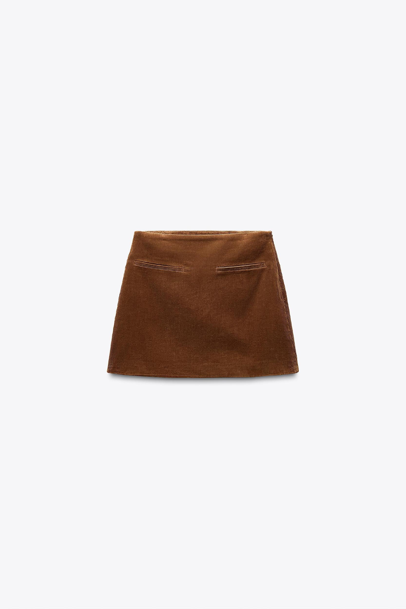 CORDUROY MINI SKIRT Product Image
