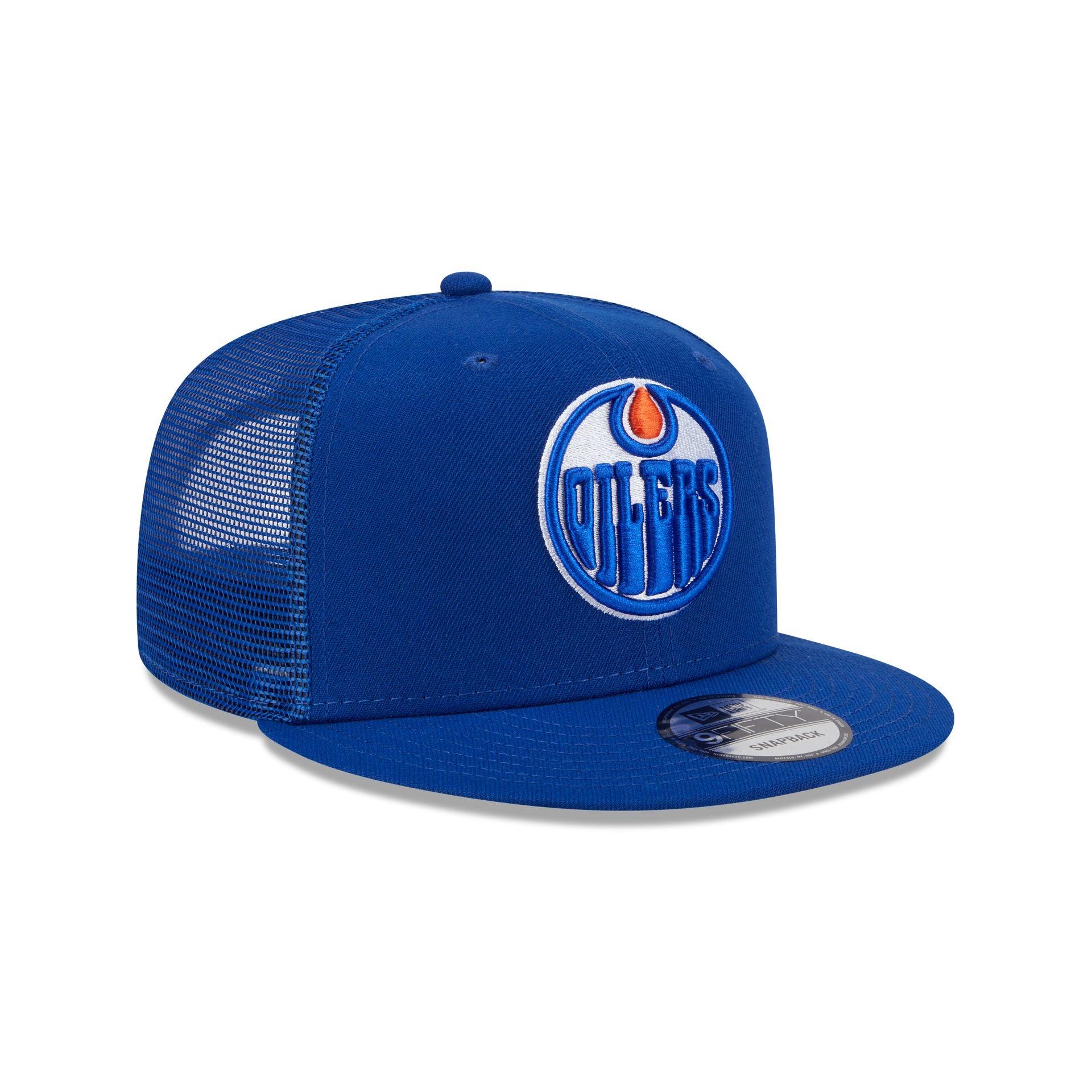Edmonton Oilers Team Tag 9FIFTY Trucker Hat Male Product Image
